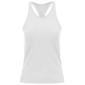 197232-100 | RIB TANK W/BRA | WHITE