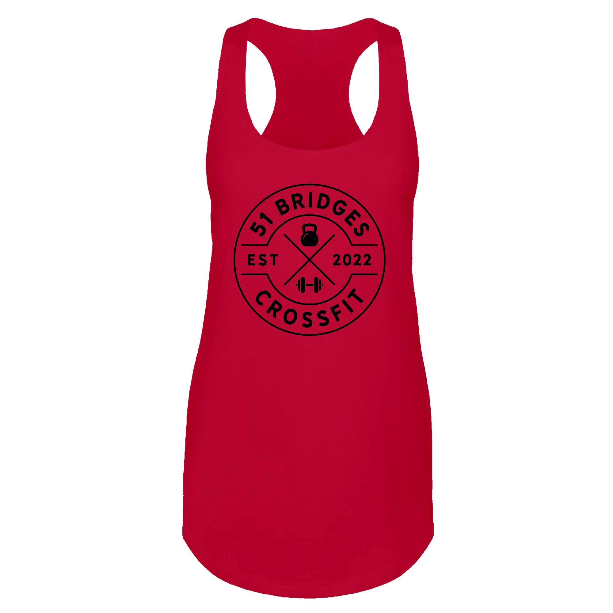 51 Bridges CrossFit Round Womens - Tank Top