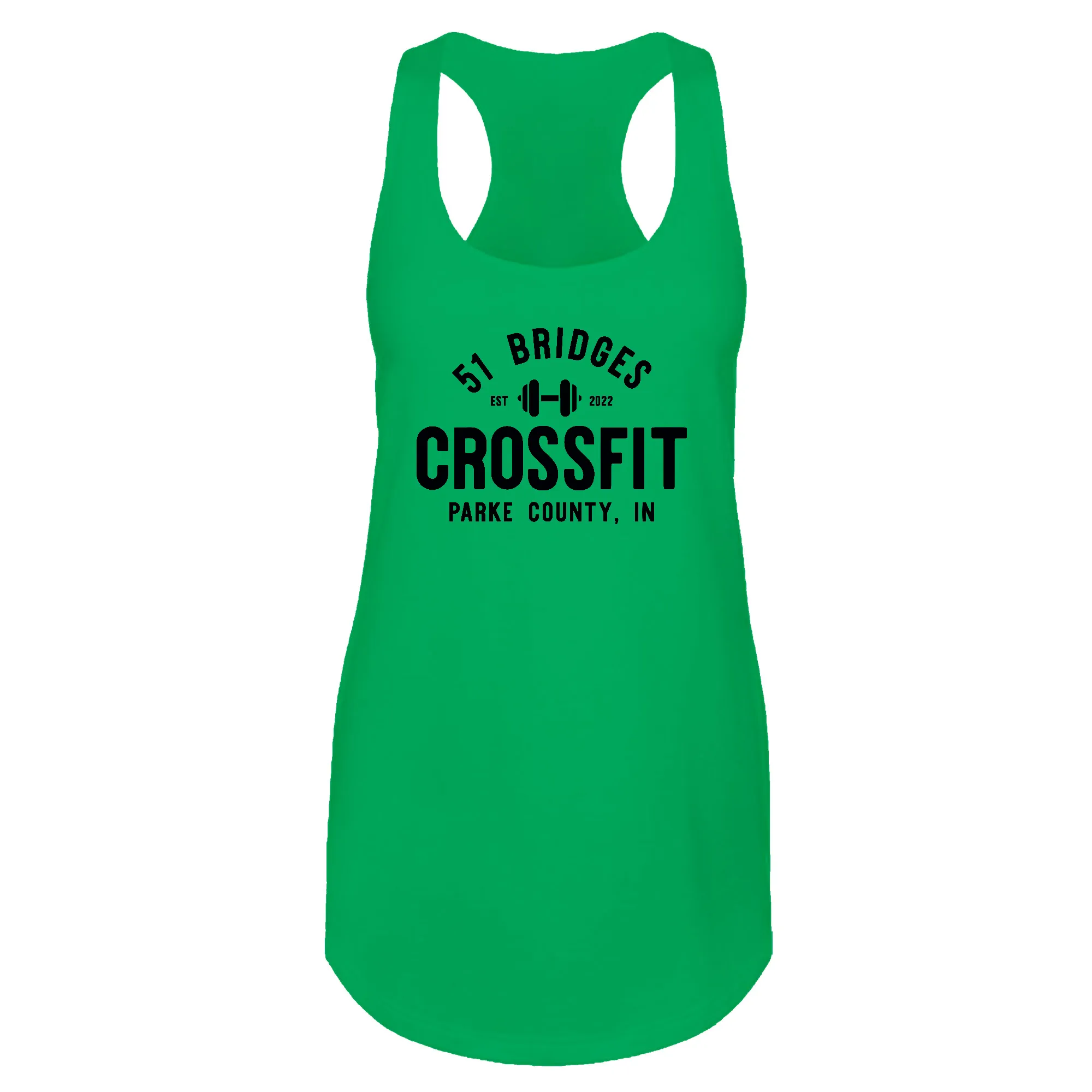 51 Bridges CrossFit Stacked Womens - Tank Top