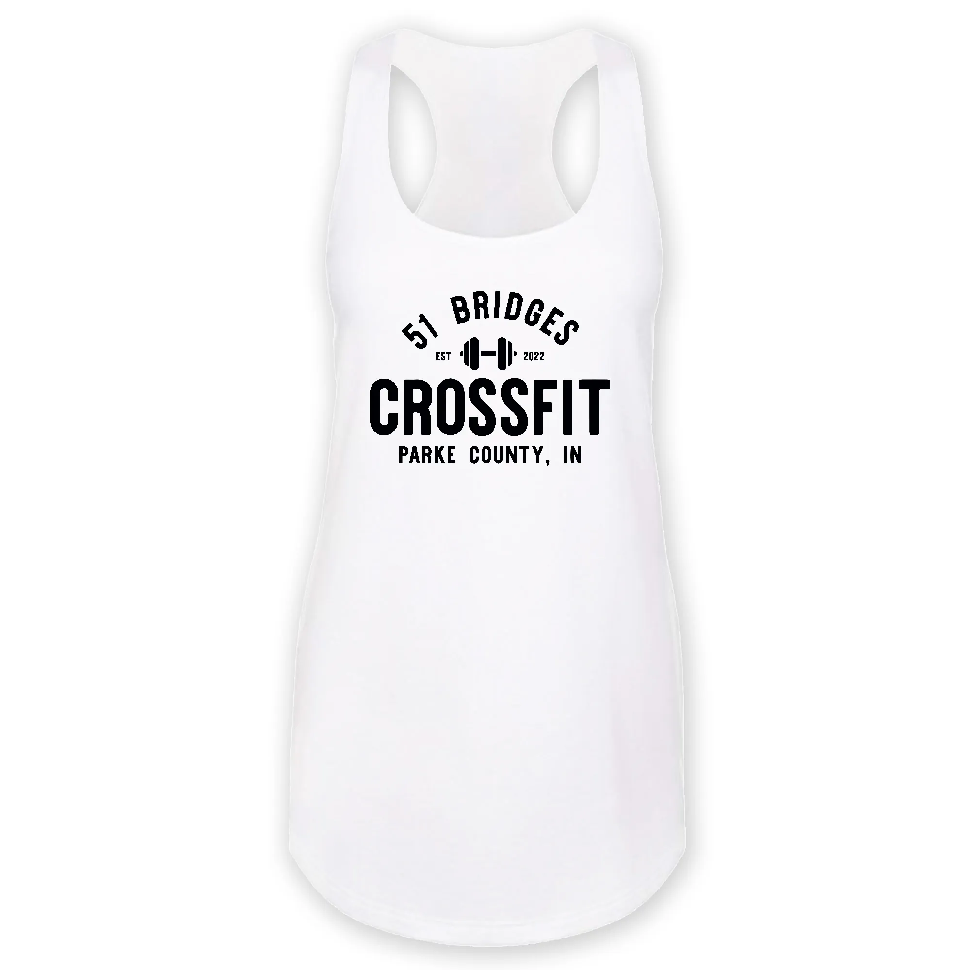 51 Bridges CrossFit Stacked Womens - Tank Top