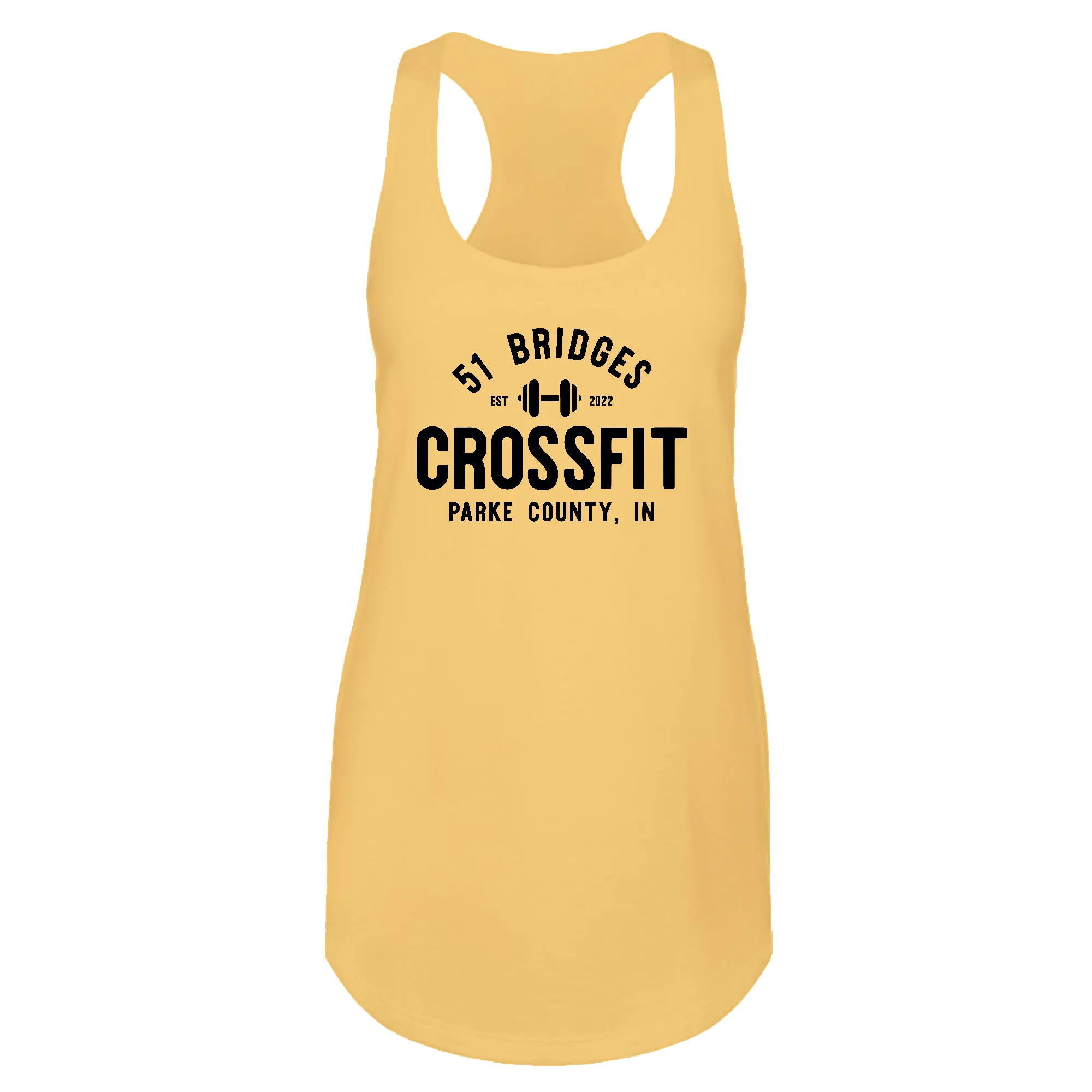 51 Bridges CrossFit Stacked Womens - Tank Top