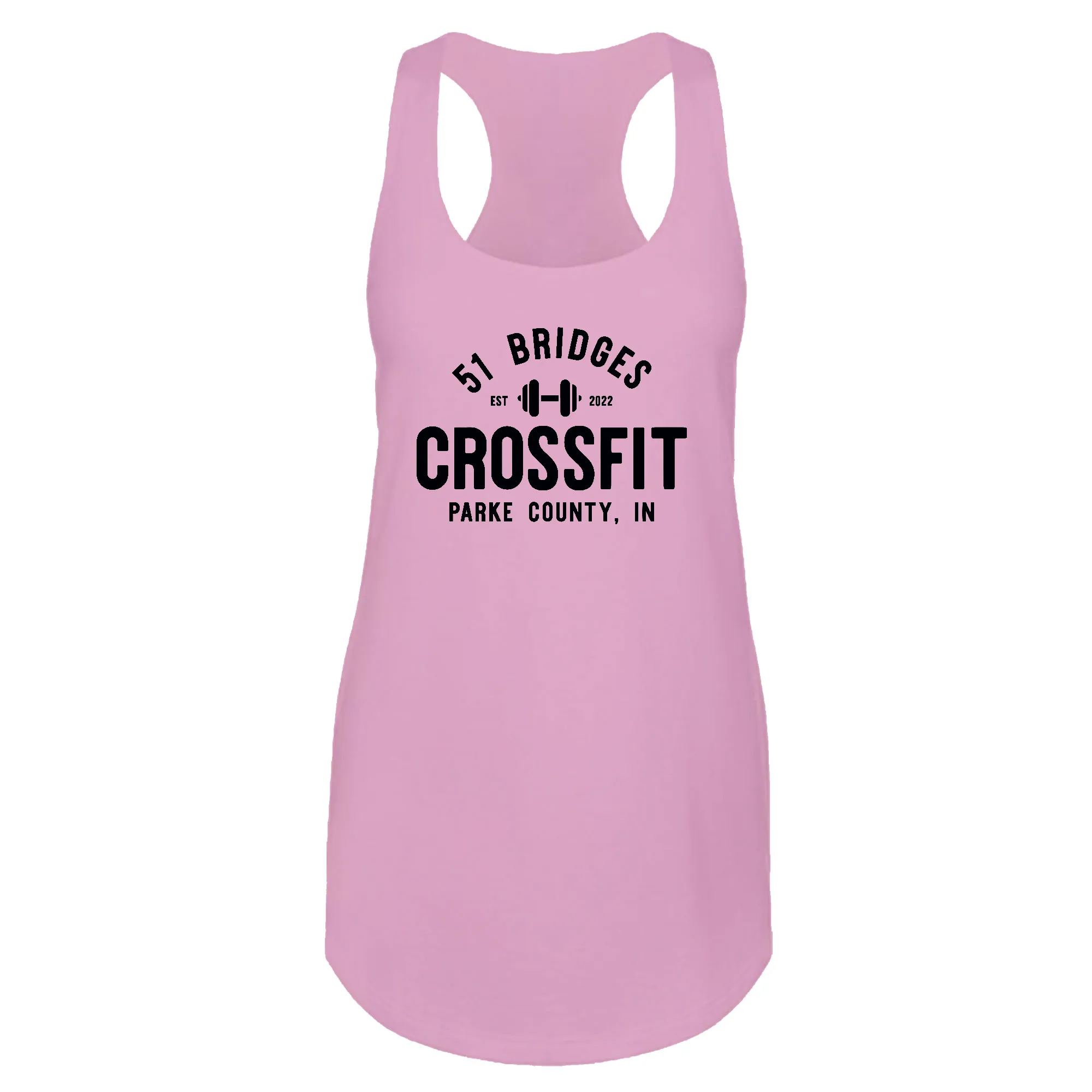 51 Bridges CrossFit Stacked Womens - Tank Top