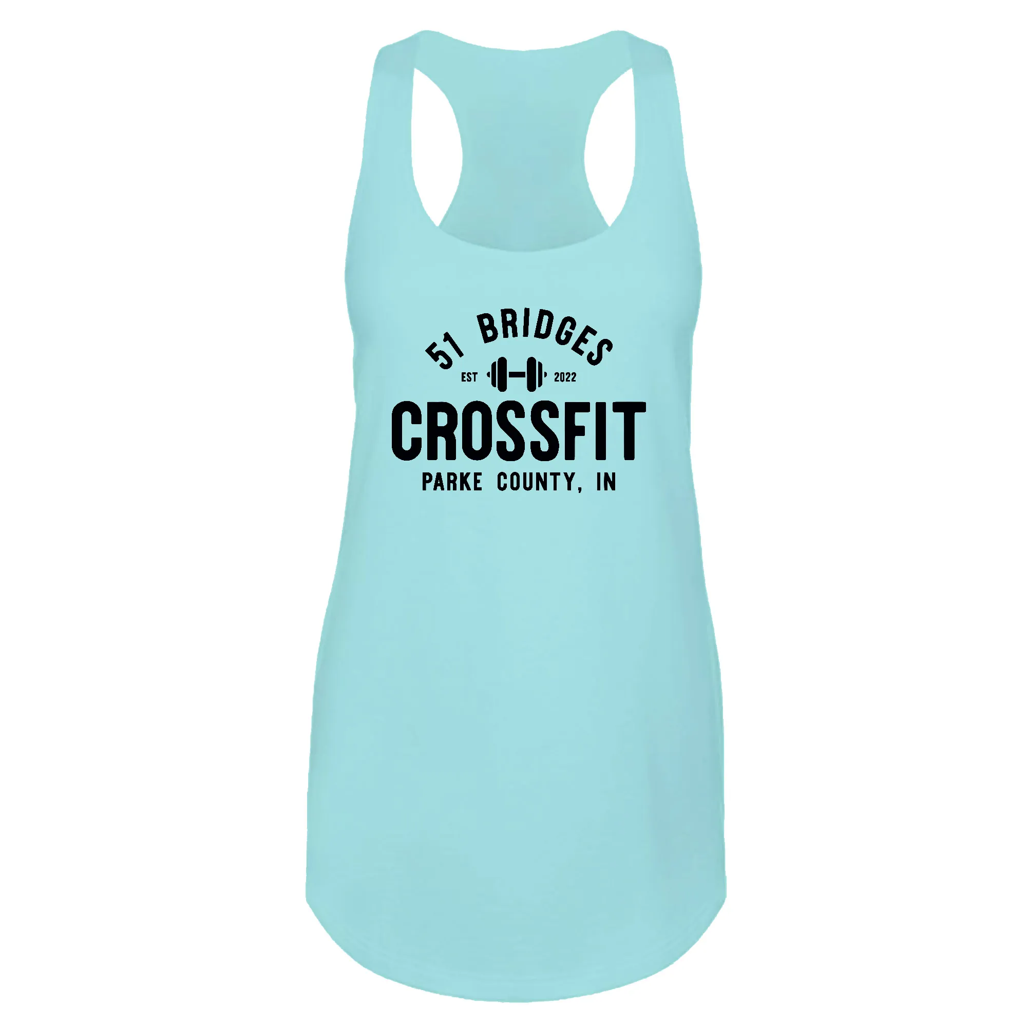 51 Bridges CrossFit Stacked Womens - Tank Top