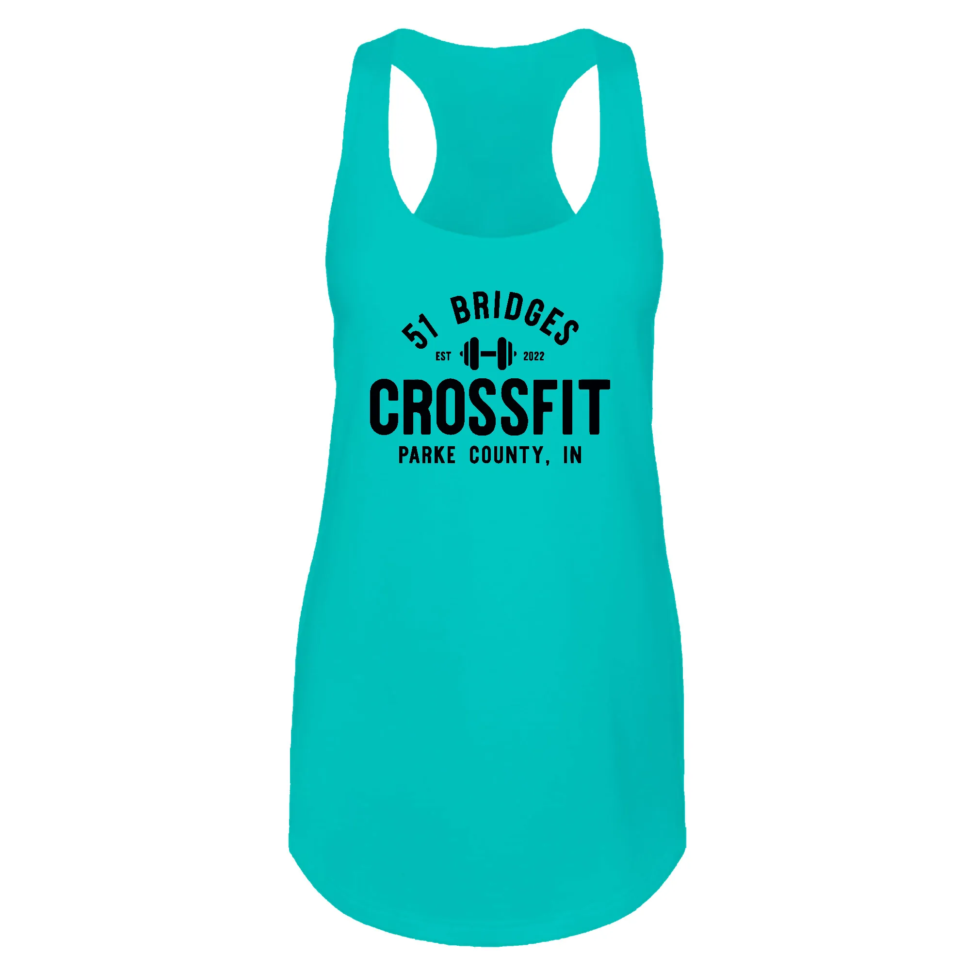 51 Bridges CrossFit Stacked Womens - Tank Top