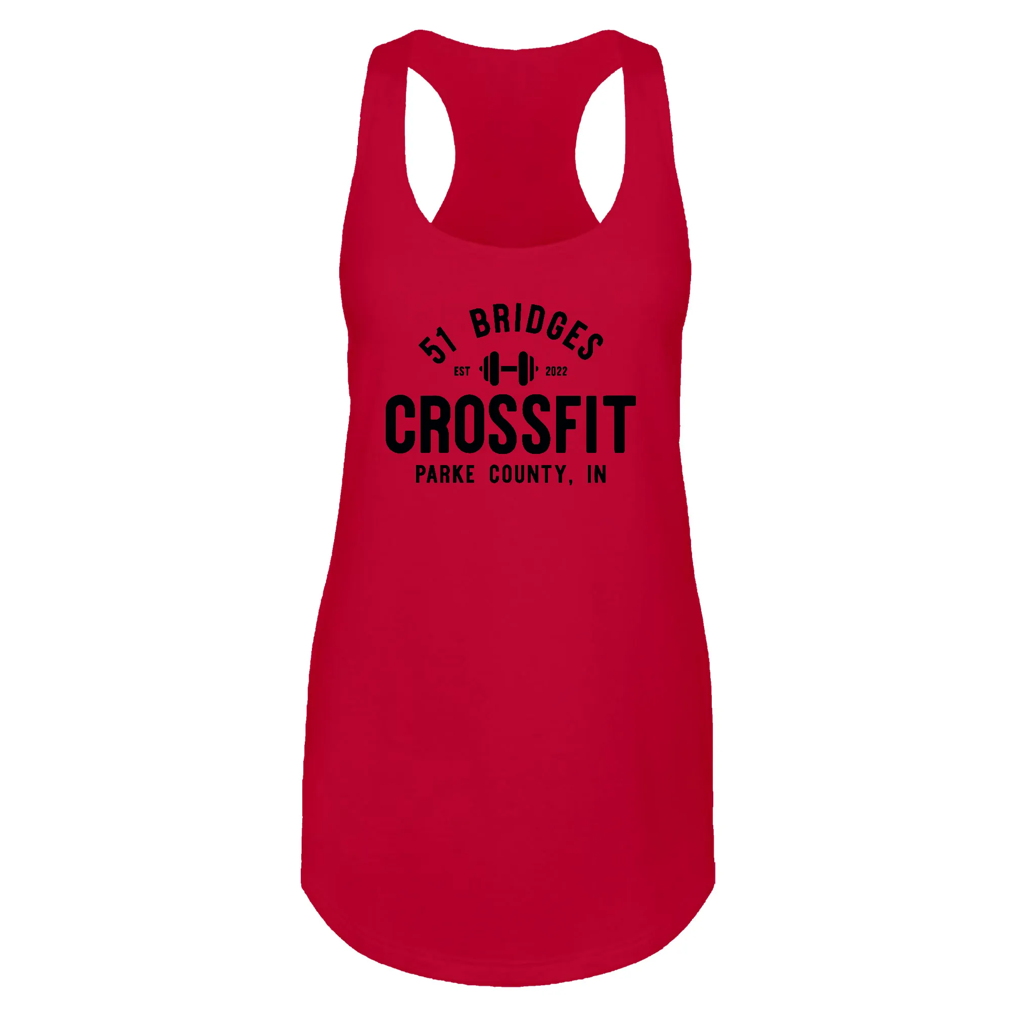 51 Bridges CrossFit Stacked Womens - Tank Top