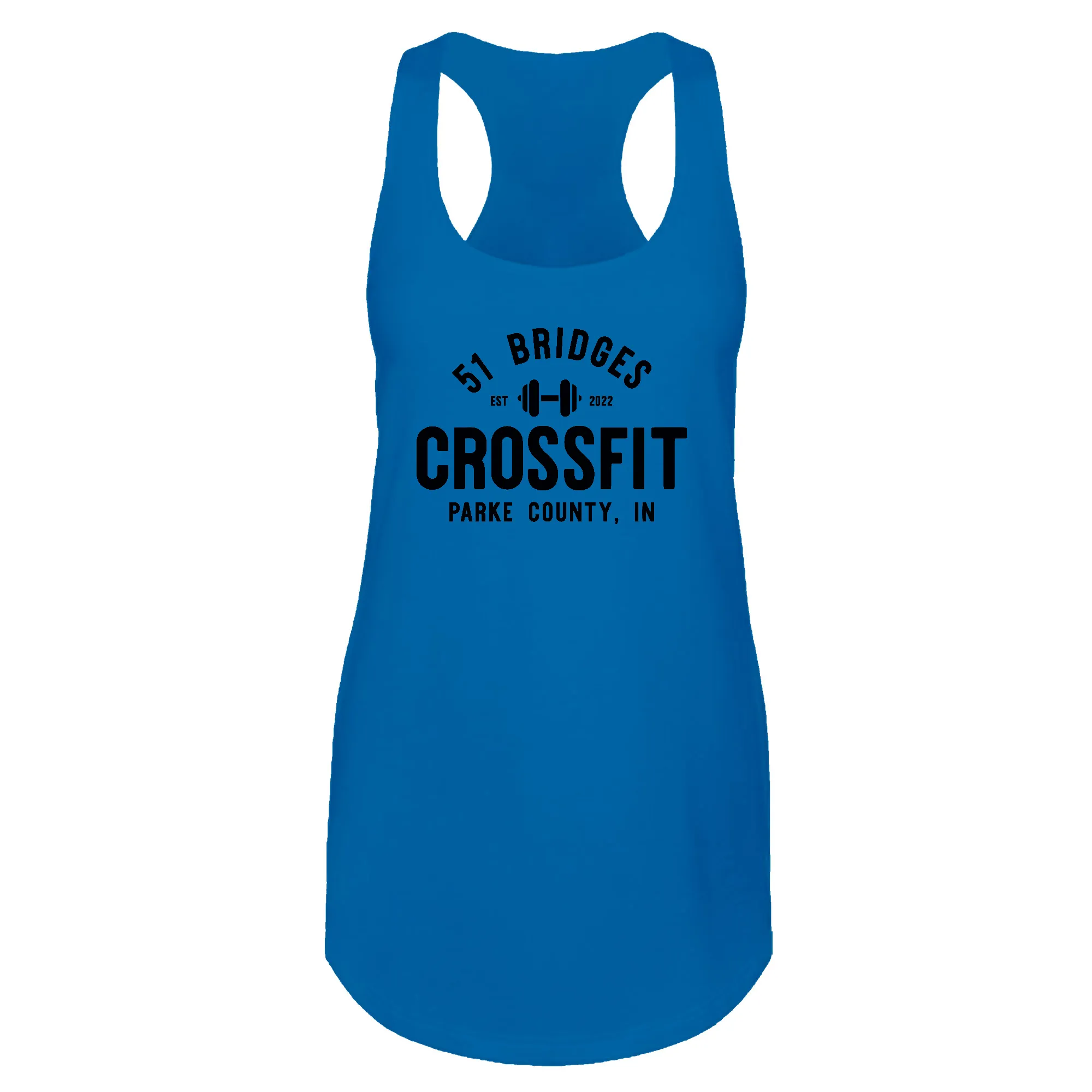 51 Bridges CrossFit Stacked Womens - Tank Top