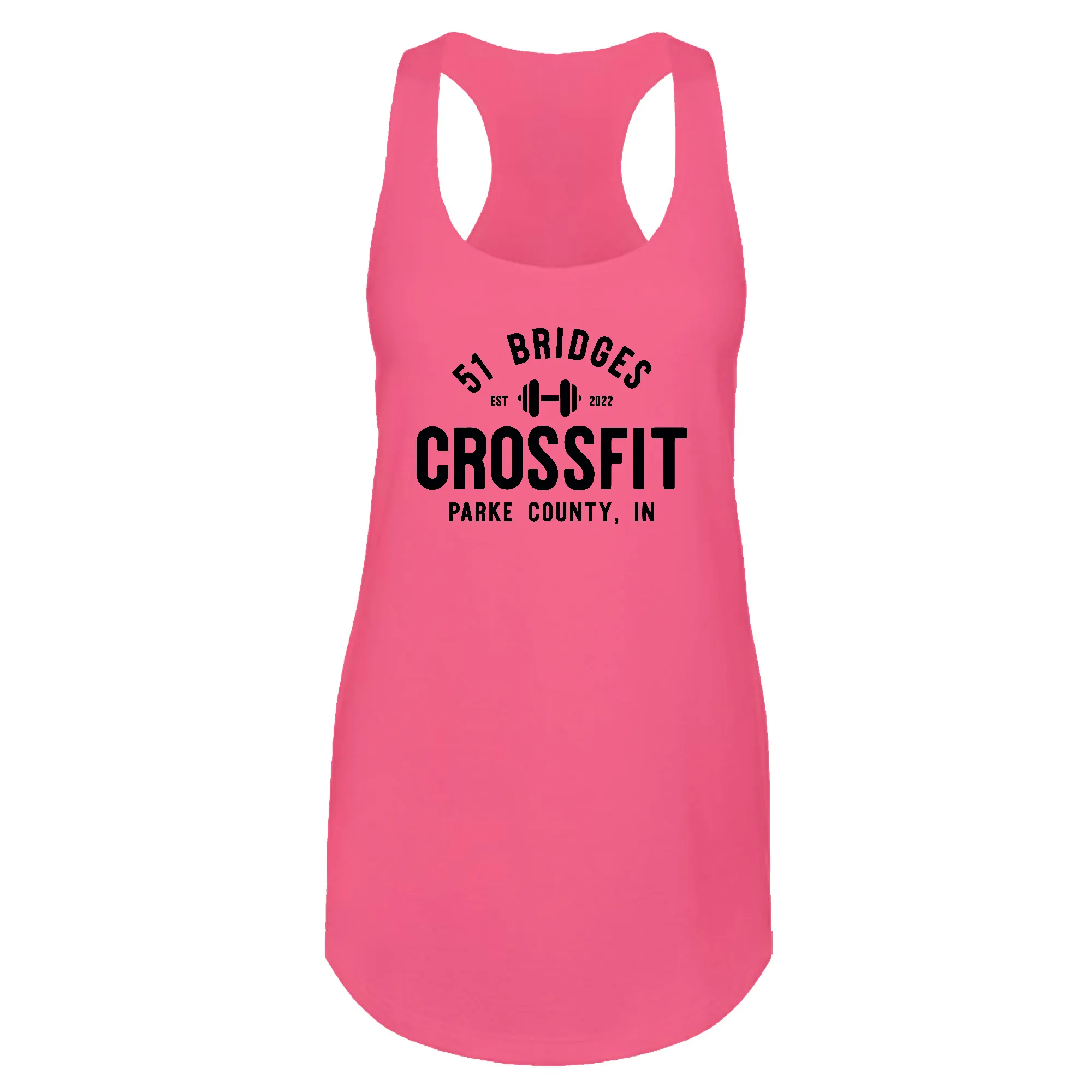 51 Bridges CrossFit Stacked Womens - Tank Top