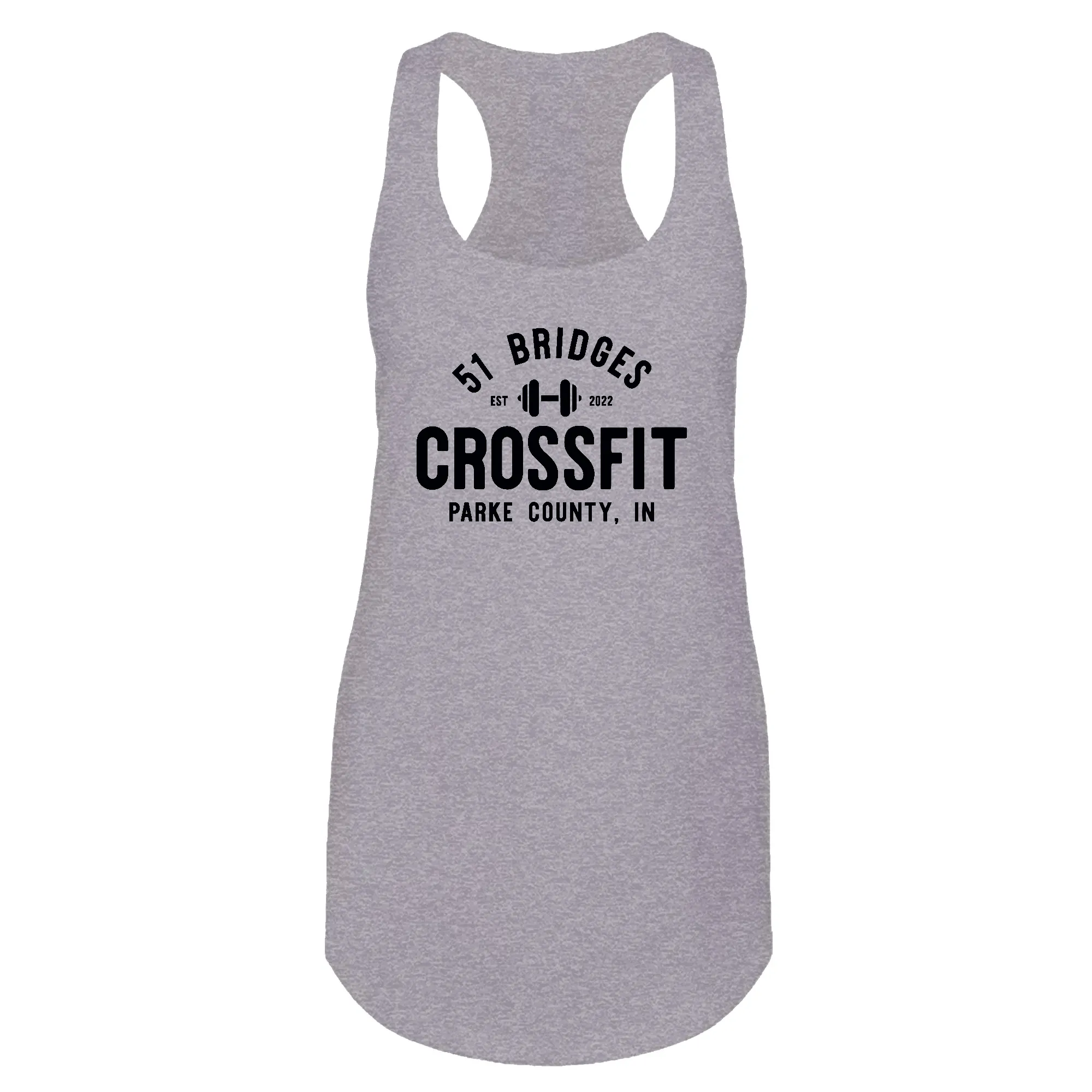 51 Bridges CrossFit Stacked Womens - Tank Top