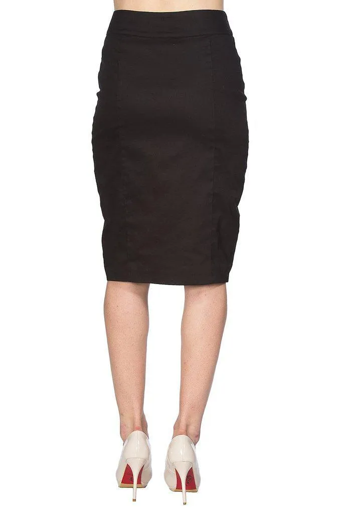 A-Symetric Pencil Skirt