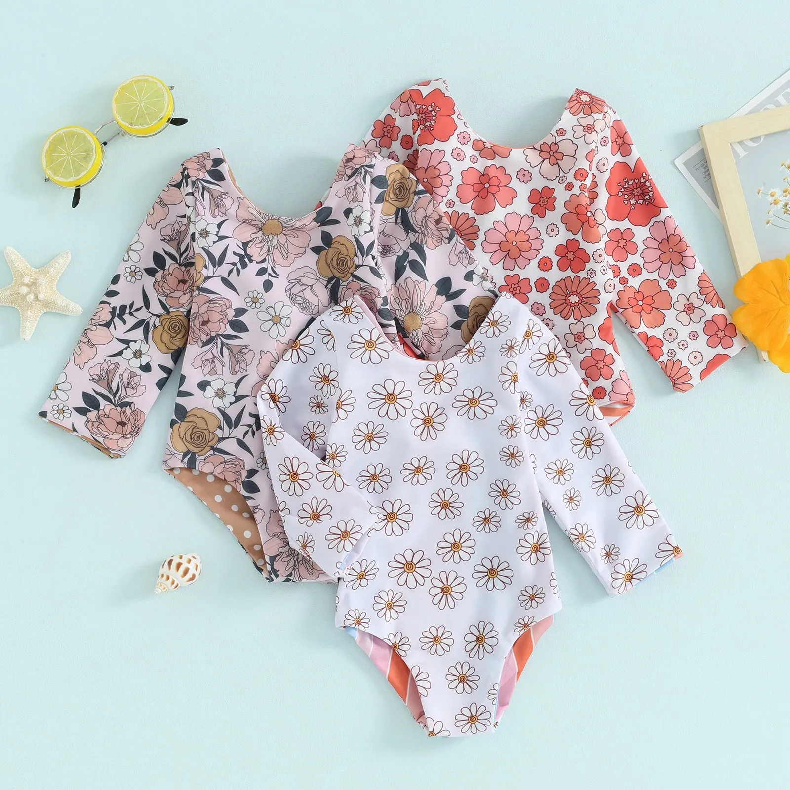 ADELINE Floral Swimsuit