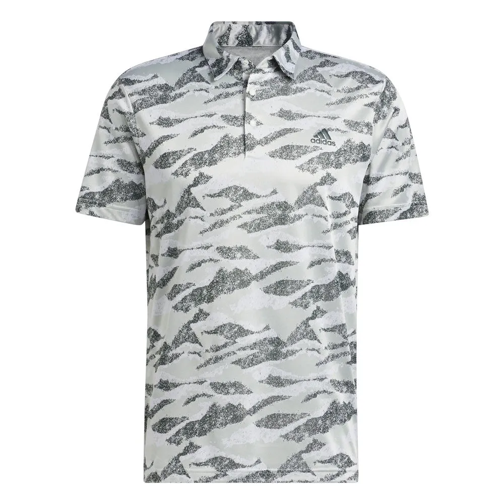 adidas Mens Horizon-Print Polo