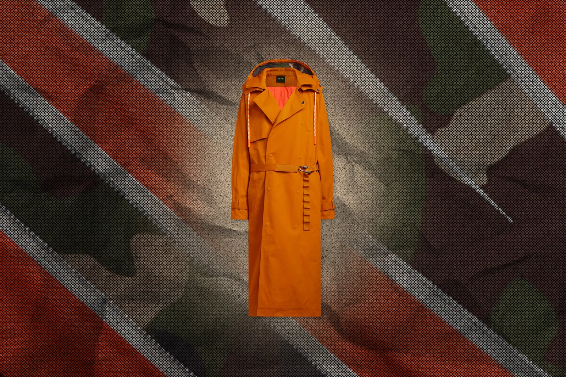 Adidas x Ivy Park 2 in 1 Coat - Focus Orange