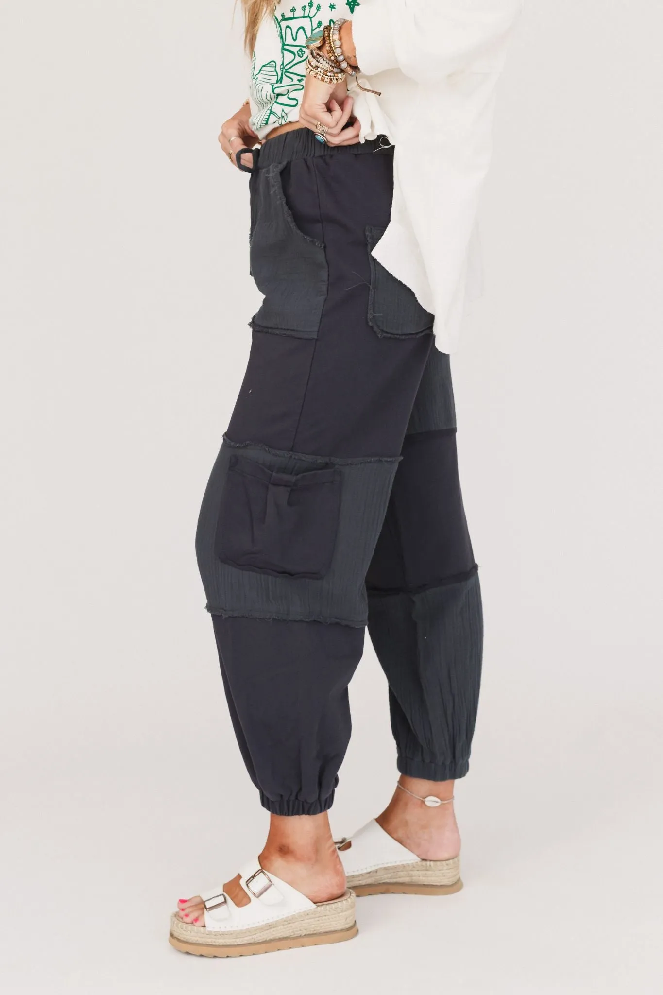 All Day Long Jogger Pant -  Charcoal Gray