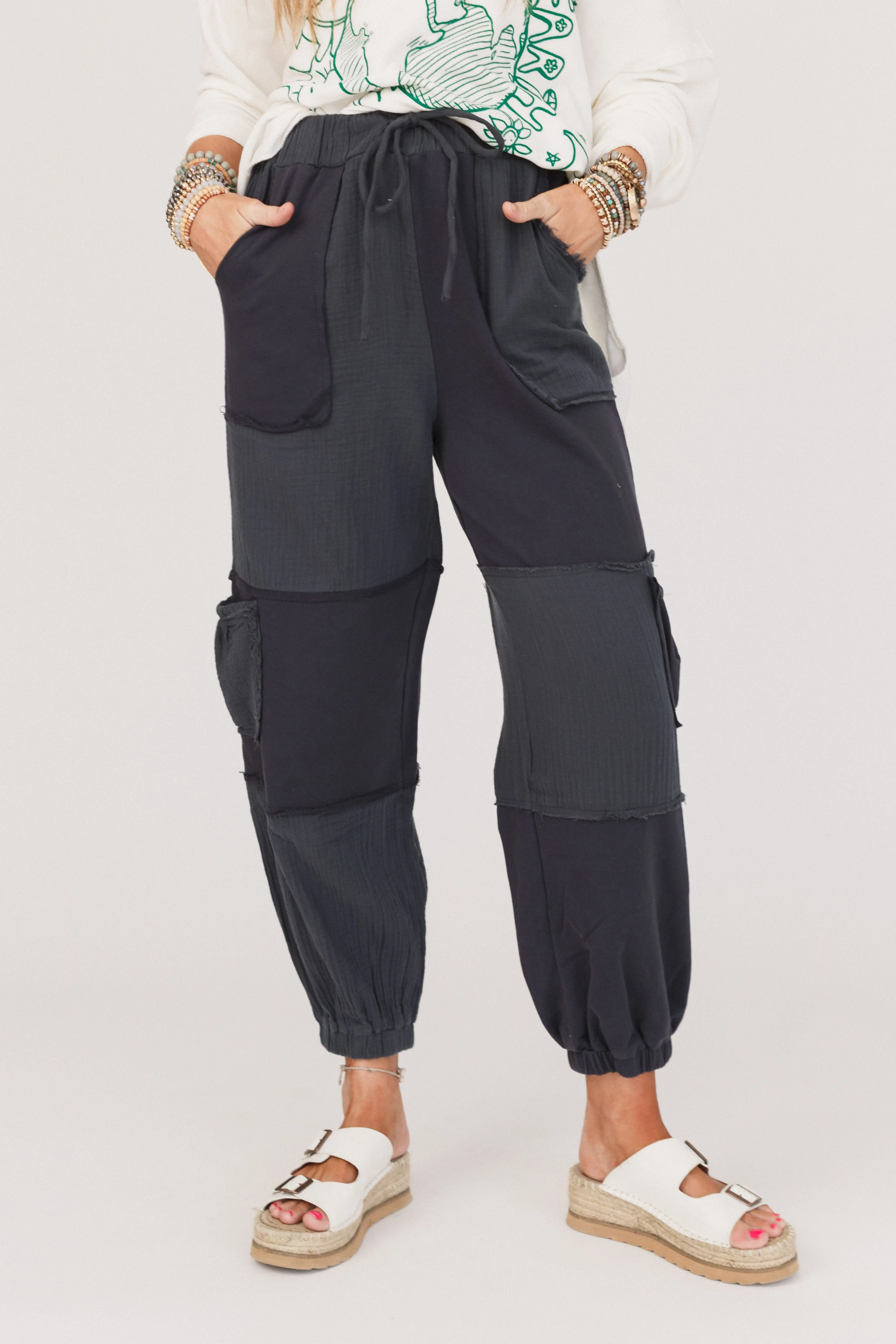 All Day Long Jogger Pant -  Charcoal Gray