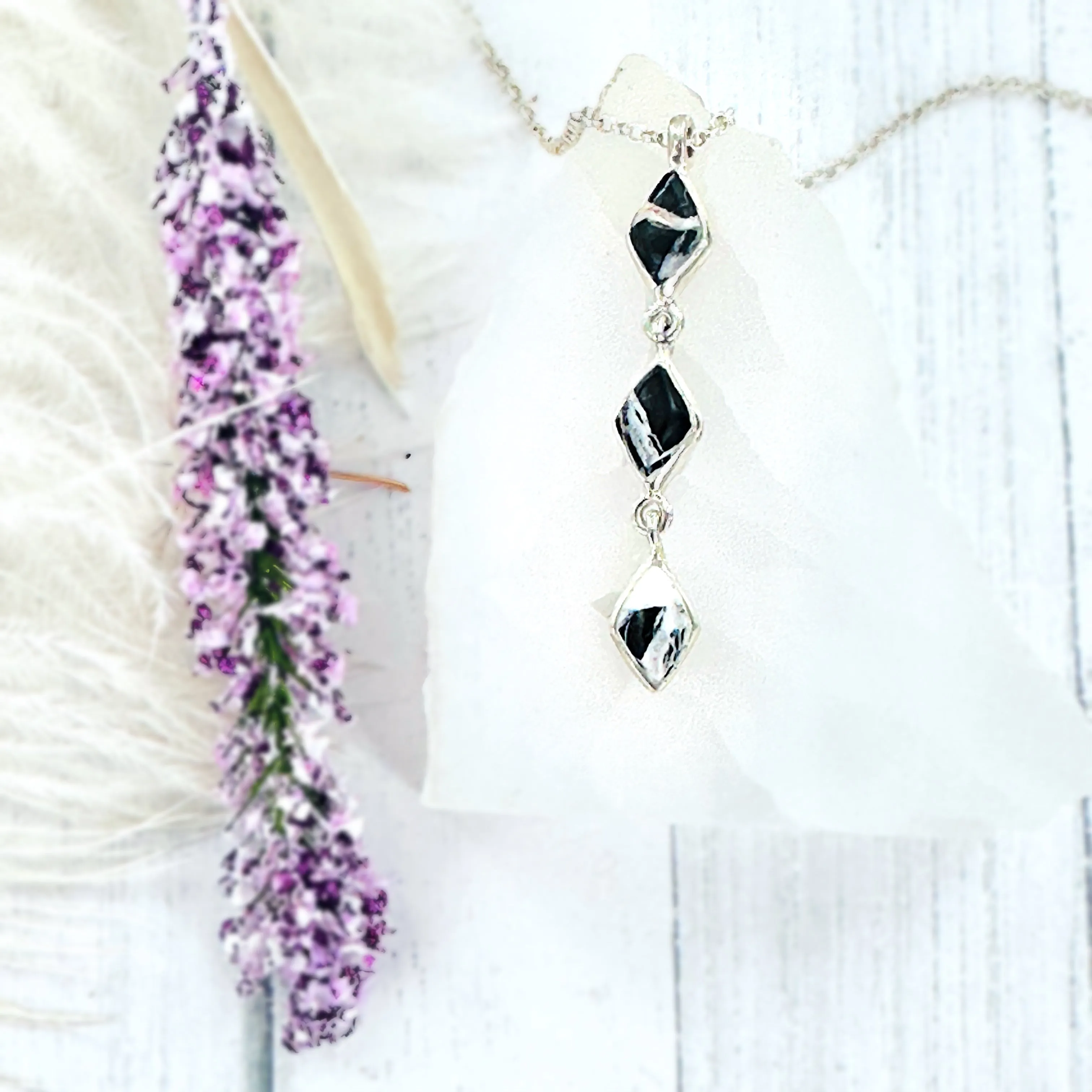 All that Glitters {White Buffalo} Necklace