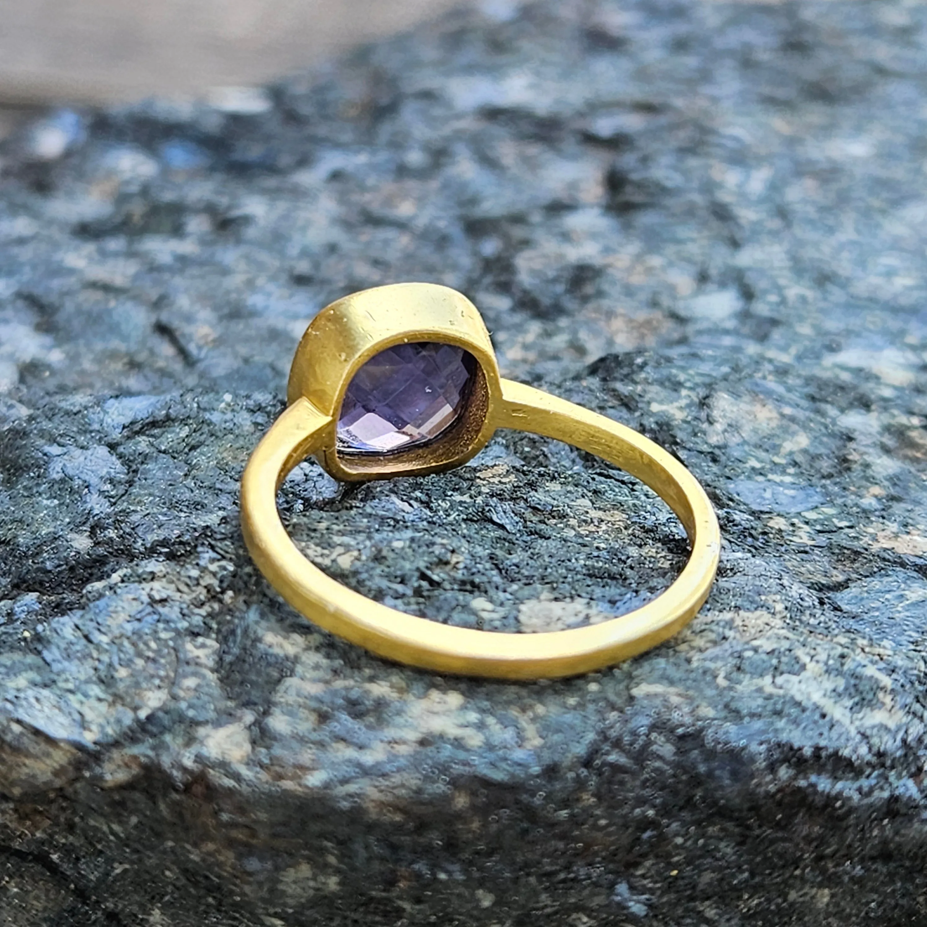 Amethyst Mountain Mist Ring