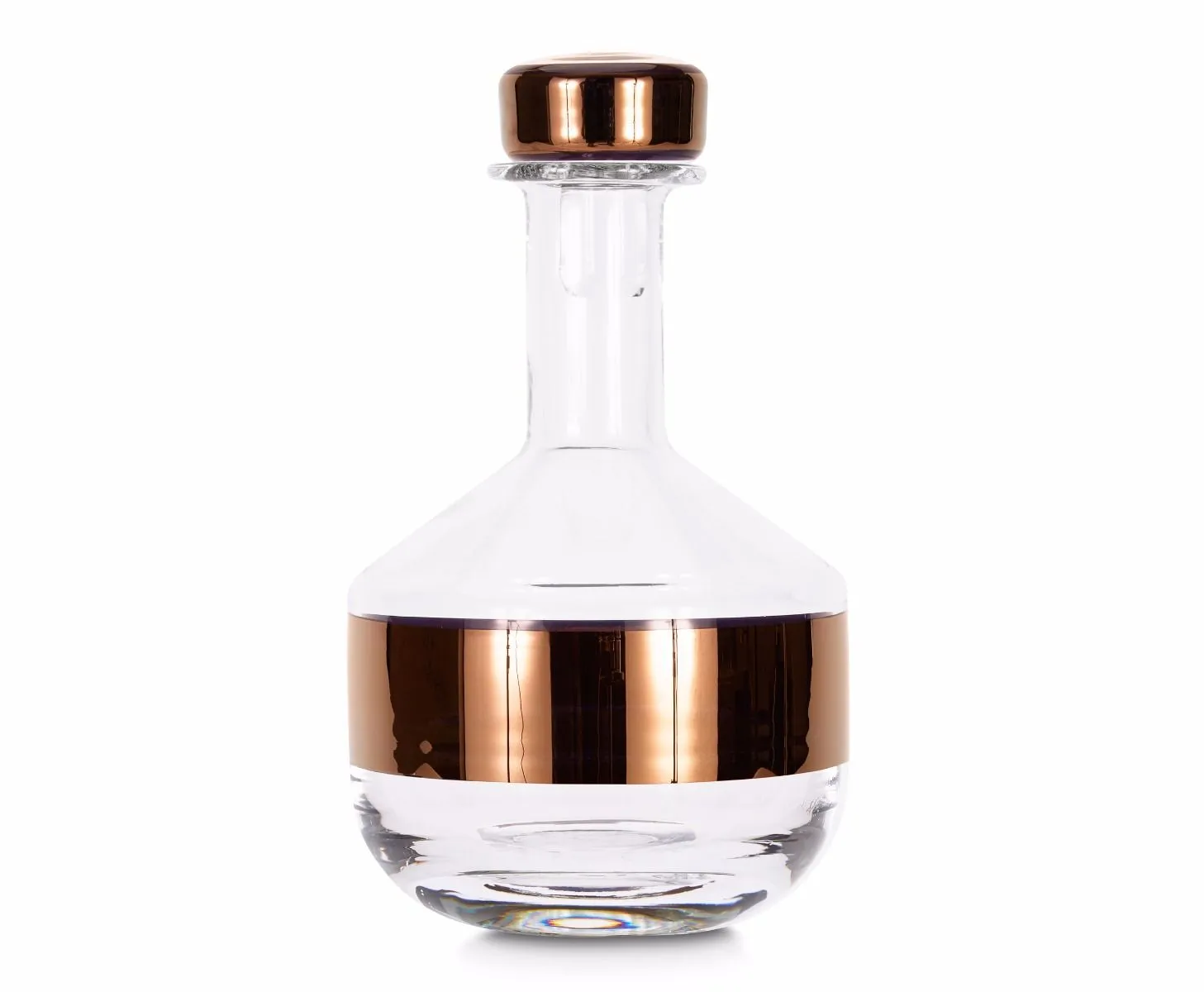 B Tom Dixon Tank copper Whiskey Decanter