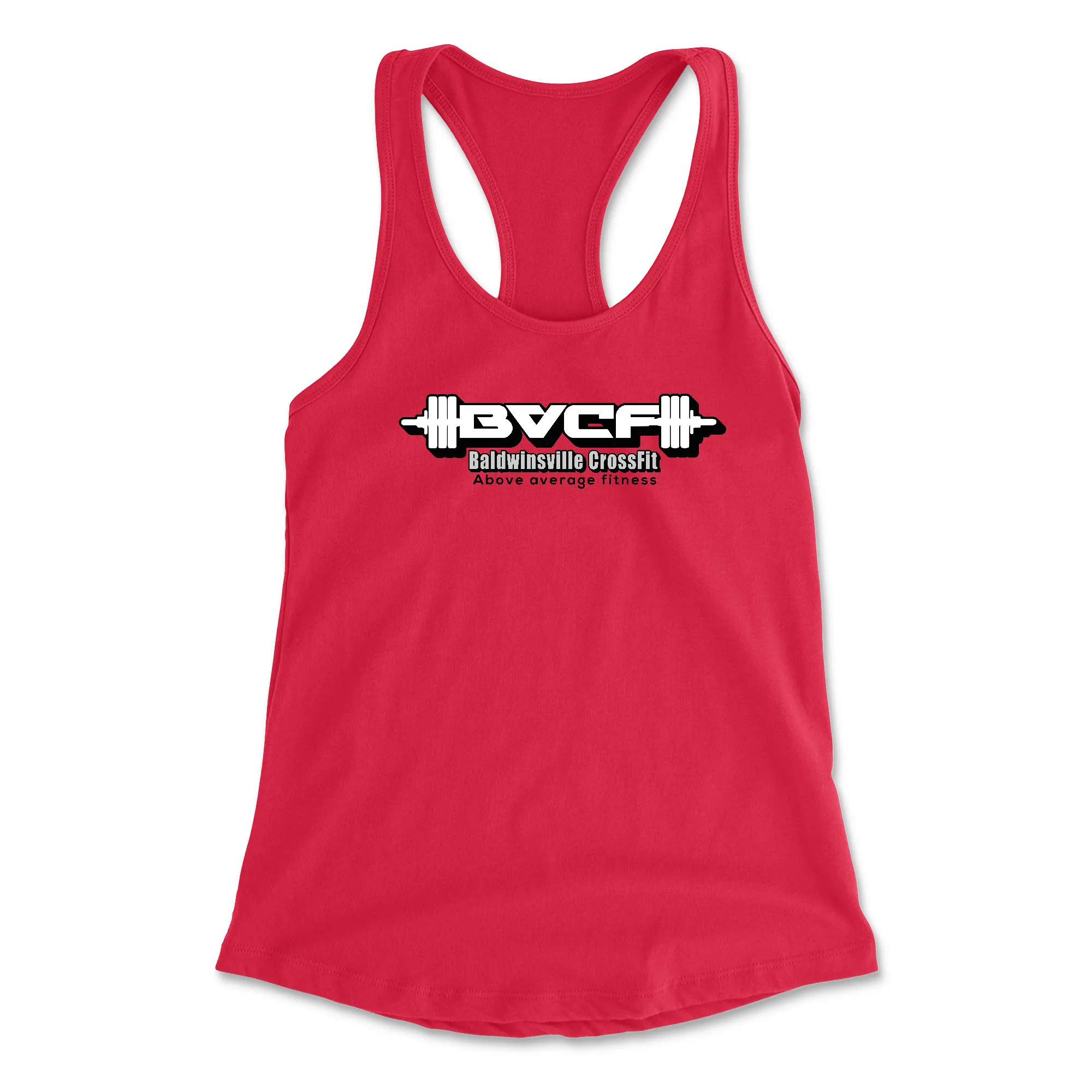 Baldwinsville CrossFit Black and White Womens - Tank Top