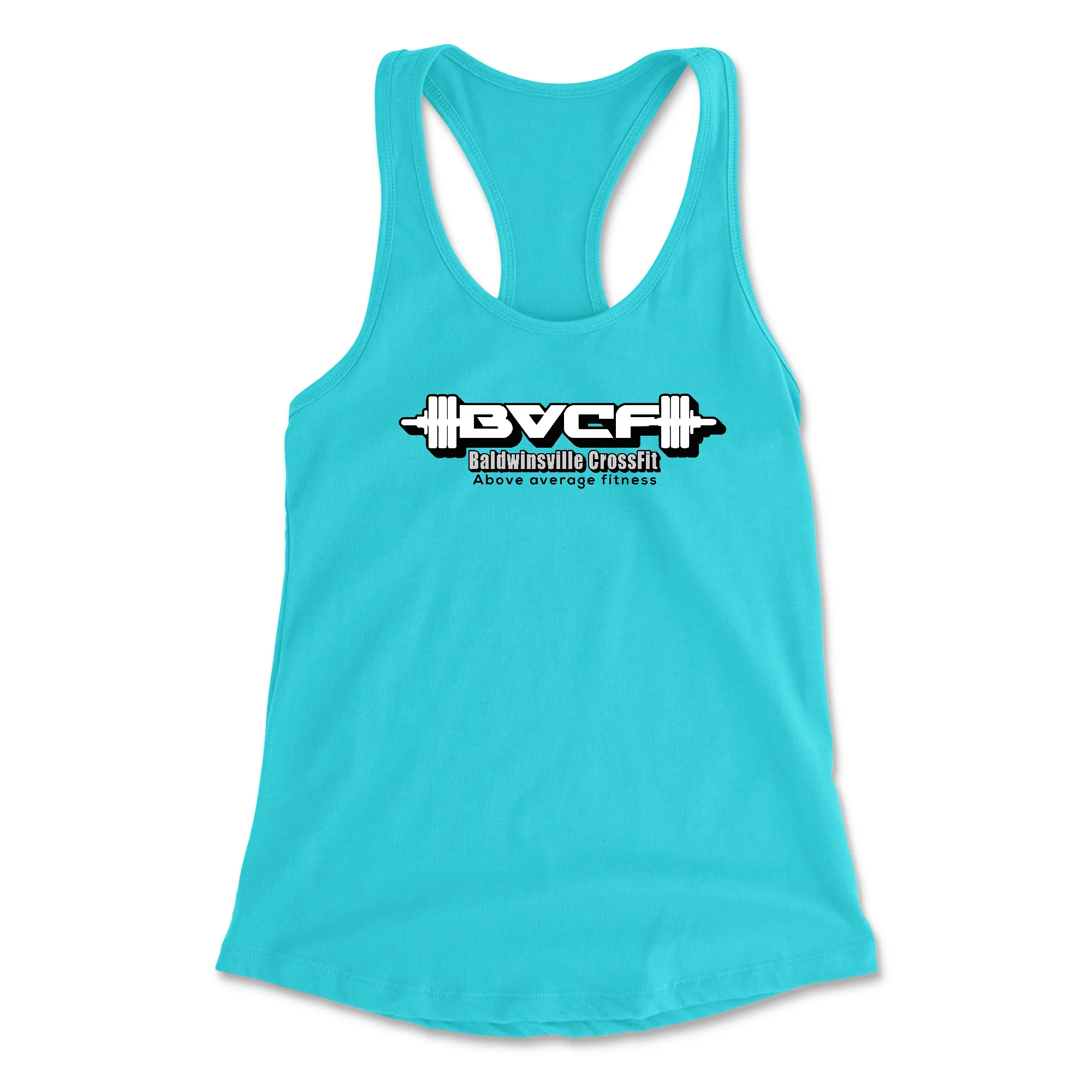 Baldwinsville CrossFit Black and White Womens - Tank Top