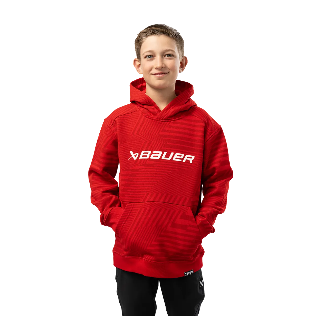 BAUER GRAPHIC STRIPE HOODIE YOUTH