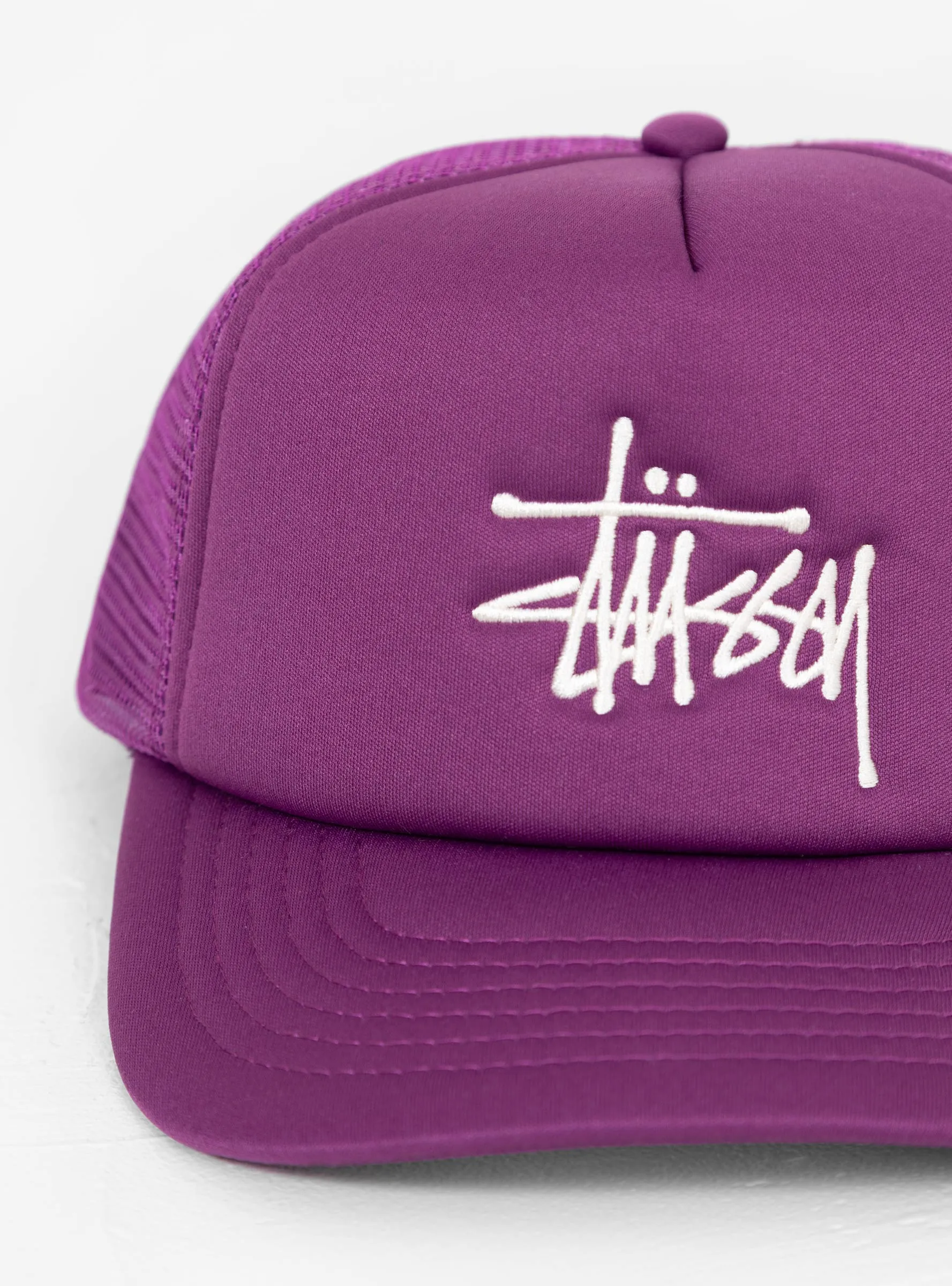 Big Basic Trucker Cap Purple