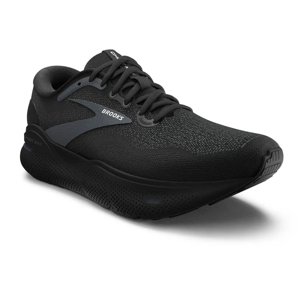 Brooks Ghost Max (Mens) - Black/Black/Ebony