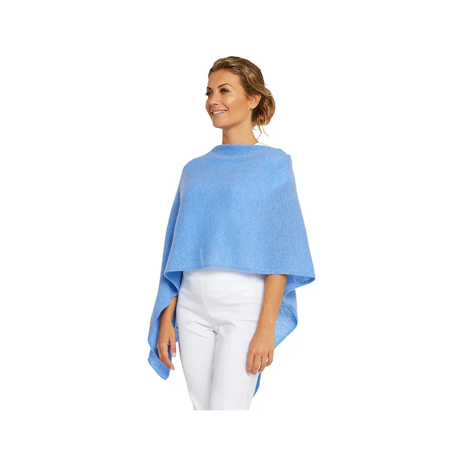 CASHMERE CLASSIC TOPPER - BLUE HORIZON