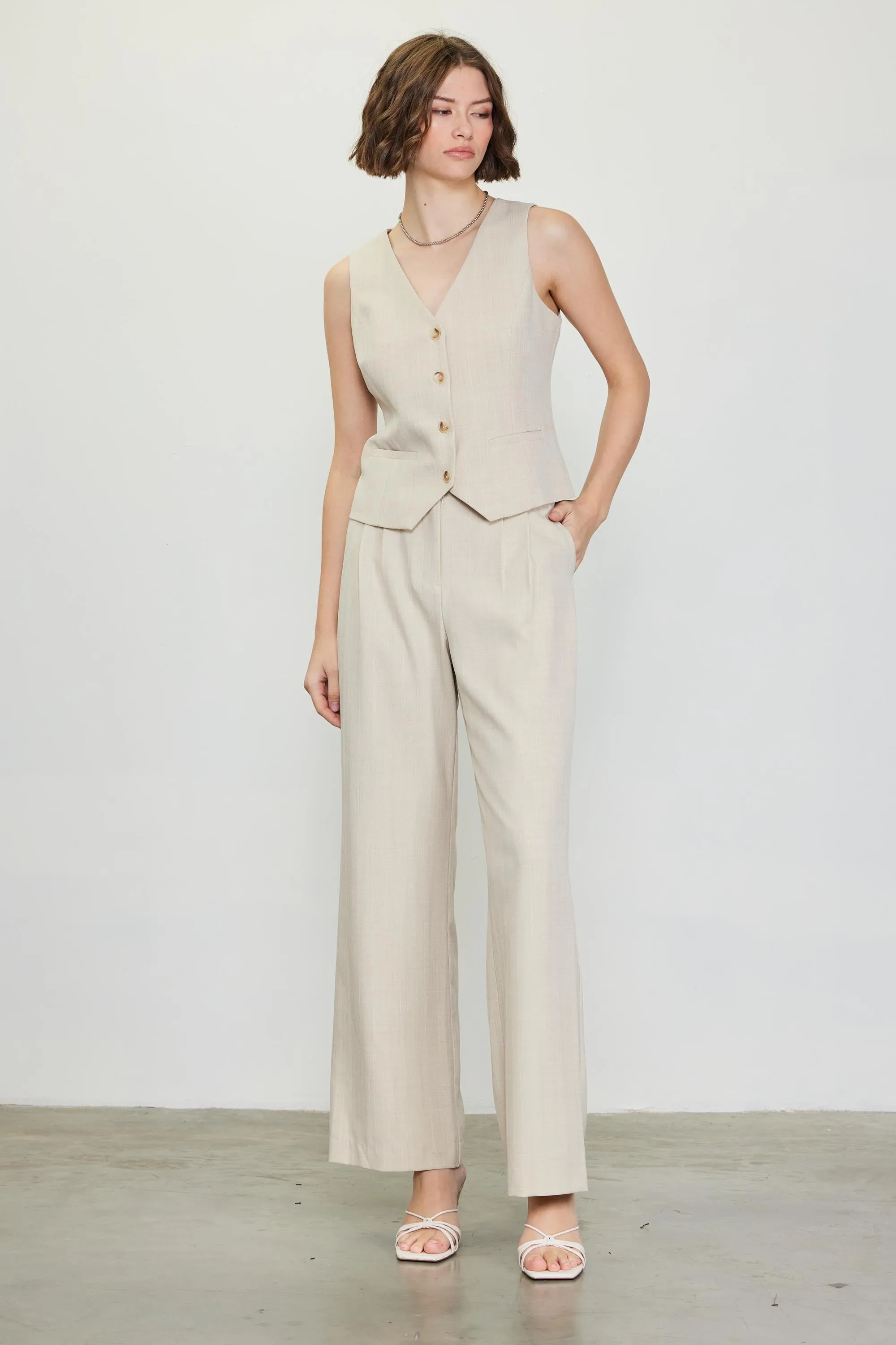 Celeste Wide Leg Trouser Pant