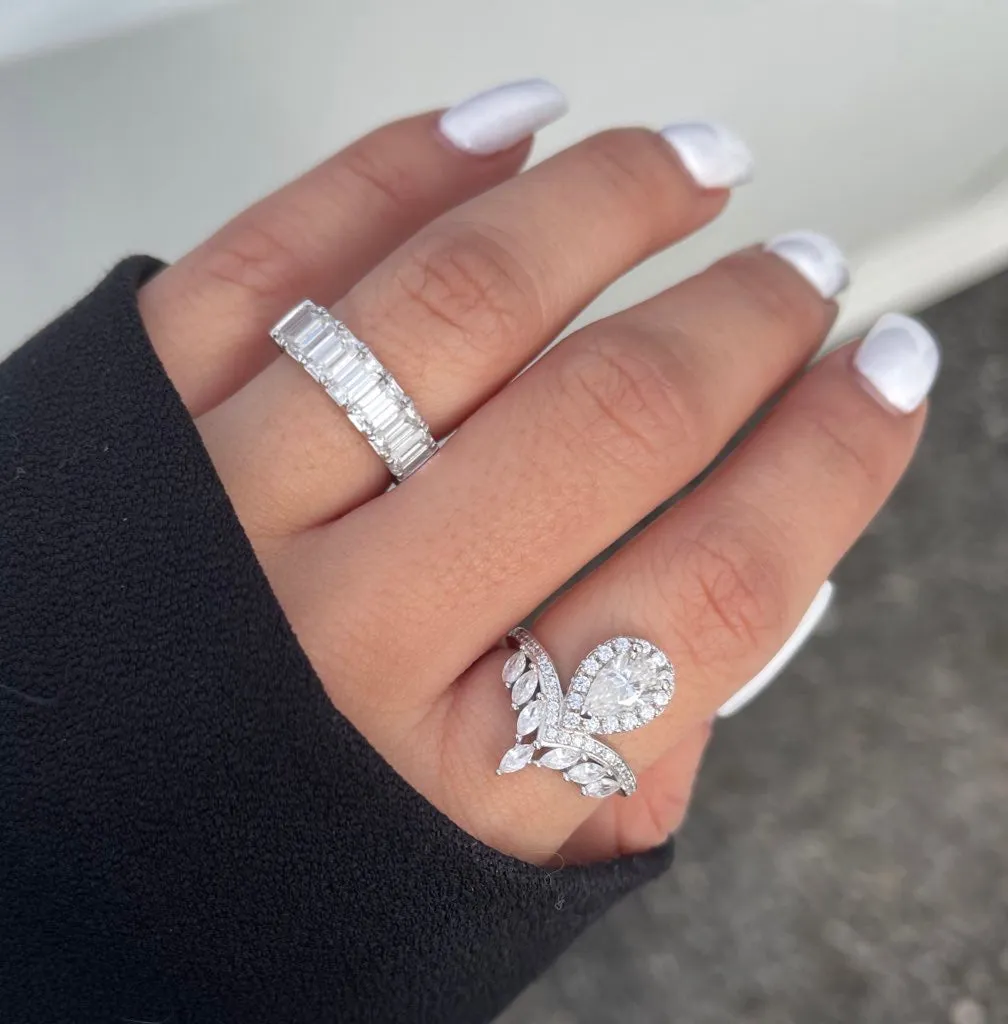 CHANTEL MOISSANITE RING