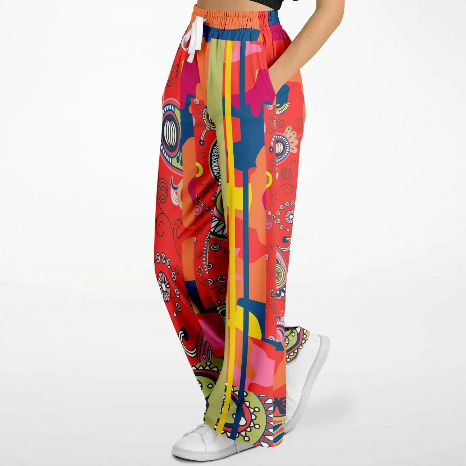 Chili Pepper Camouflage SW Stretchy Phat Bellbottoms