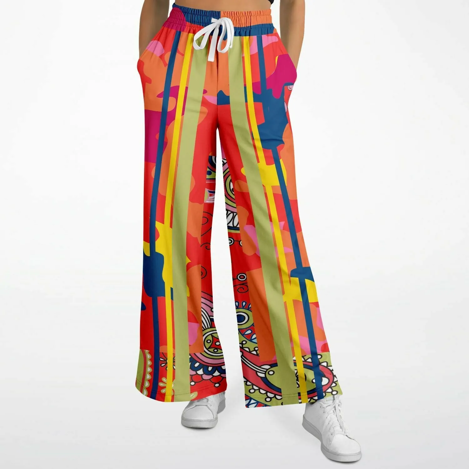 Chili Pepper Camouflage SW Stretchy Phat Bellbottoms