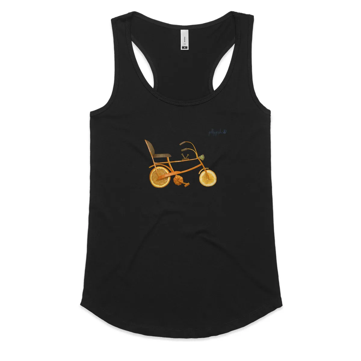 Chopper Bike Racerback Singlet