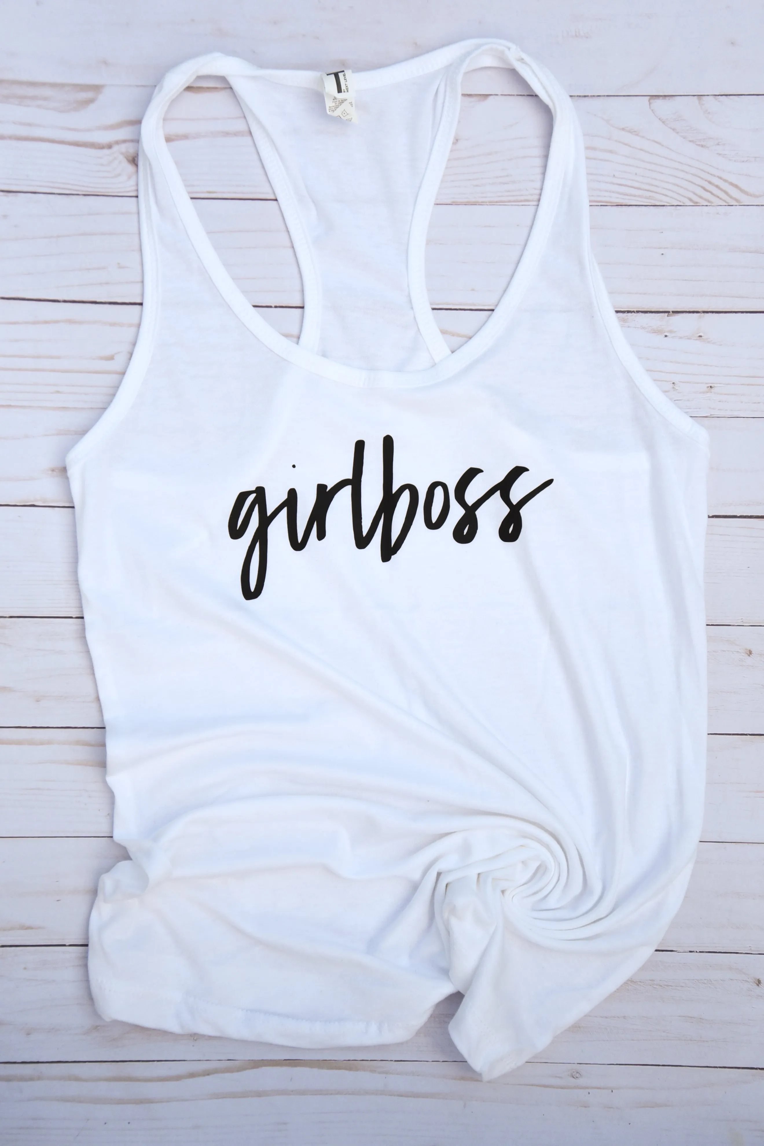 Classic Tank - GirlBoss - White