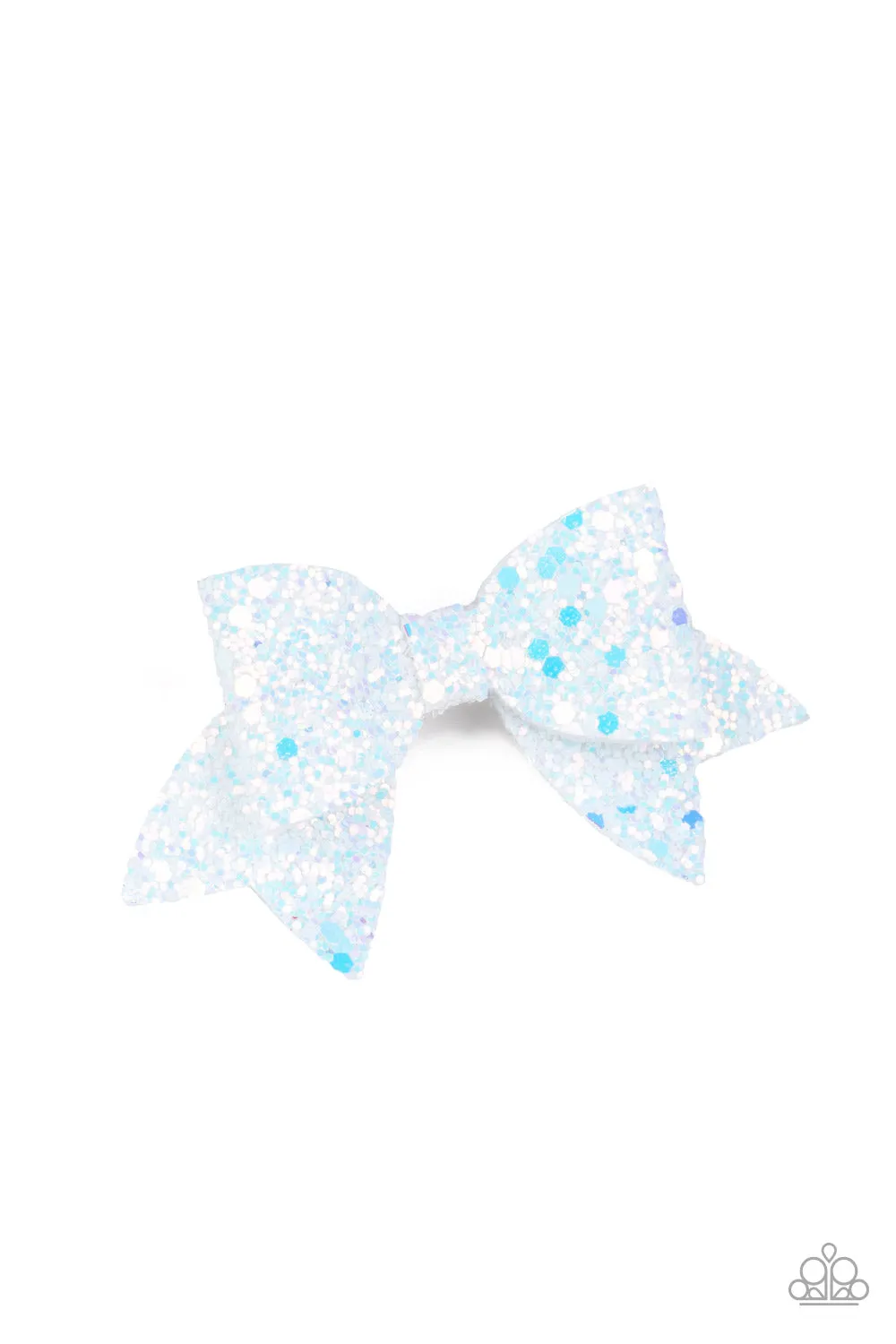 Confetti Princess - White Hair clip