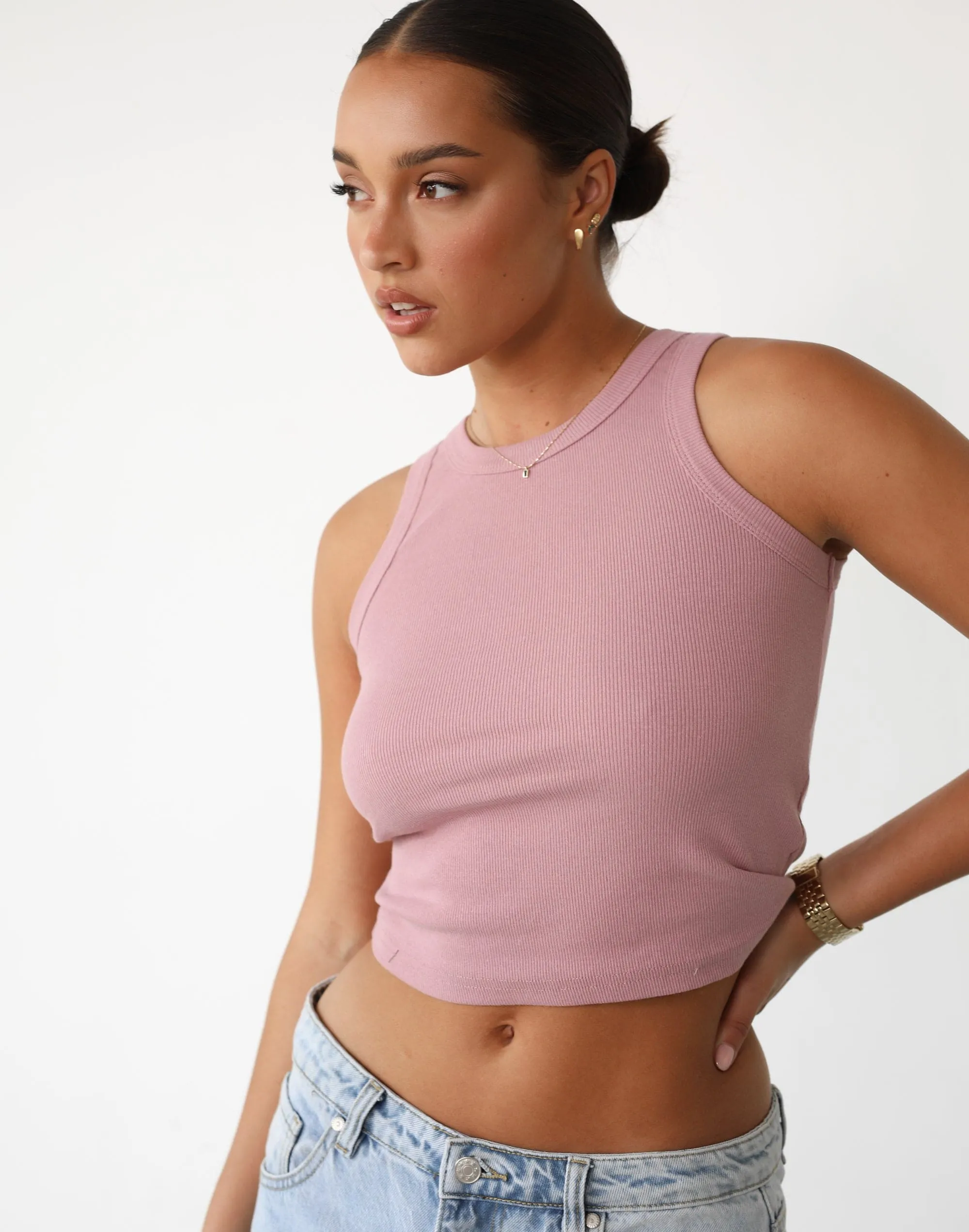 Cornell Tank Top (Mauve)