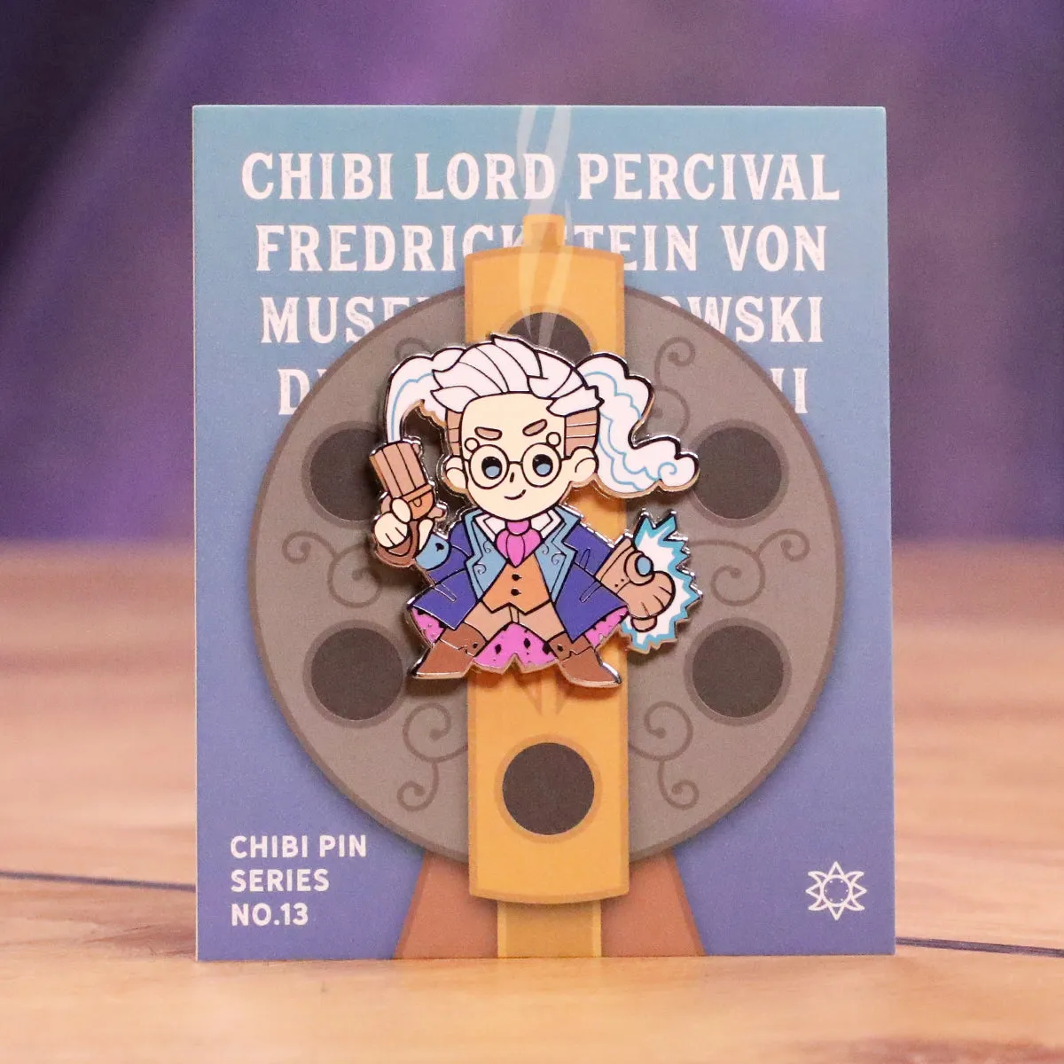 Critical Role Chibi Pin No. 13 - PERCIVAL FREDRICKSTEIN VON MUSEL KLOSSOWSKI DE ROLO III