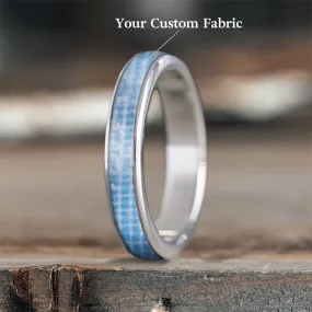 Custom Design - Ladies Single Inlay Ring tMTSKlJVuRXQbVRSIzzATe5D