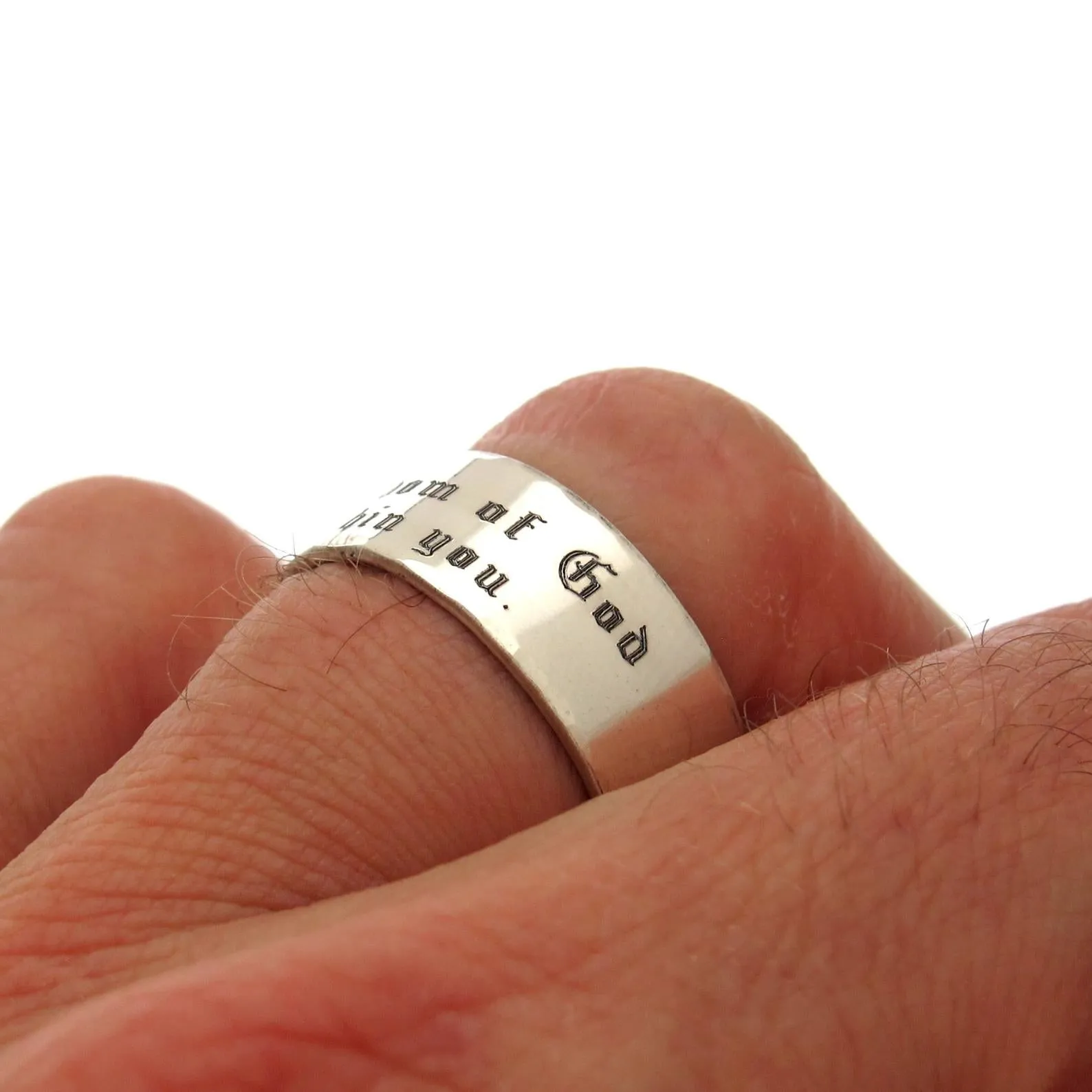 Custom Engraved Ring for Men and Women