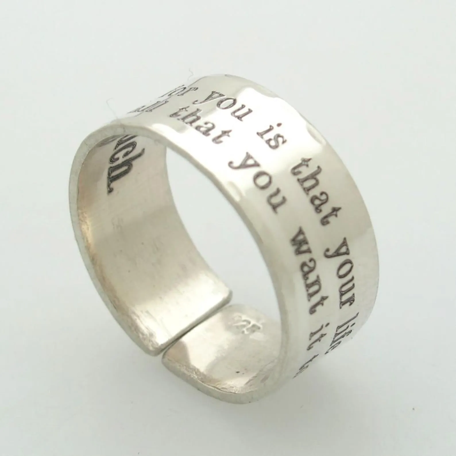 Custom Engraved Ring for Men and Women