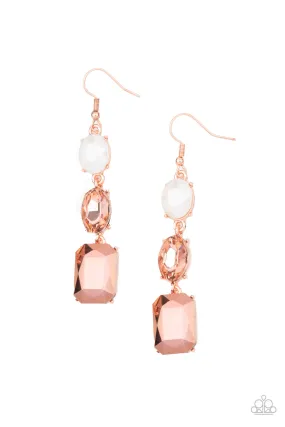 Dripping In Melodrama - Copper Earring