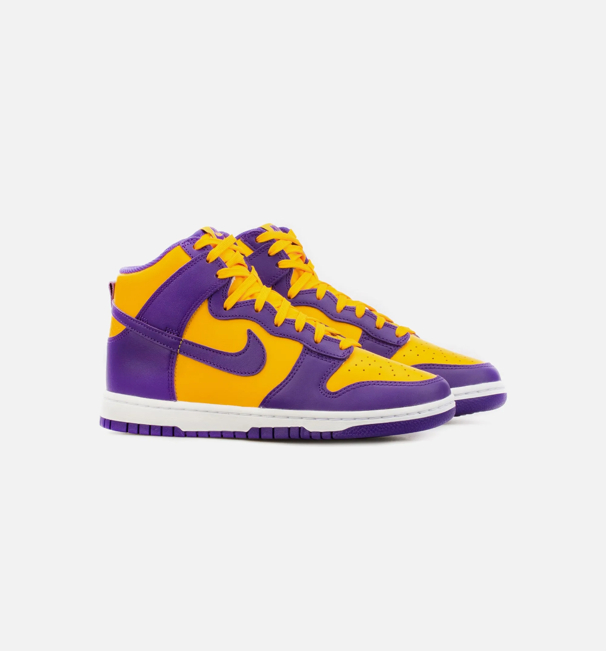 Dunk High Court Purple Mens Lifestyle Shoe - Purple/Yellow