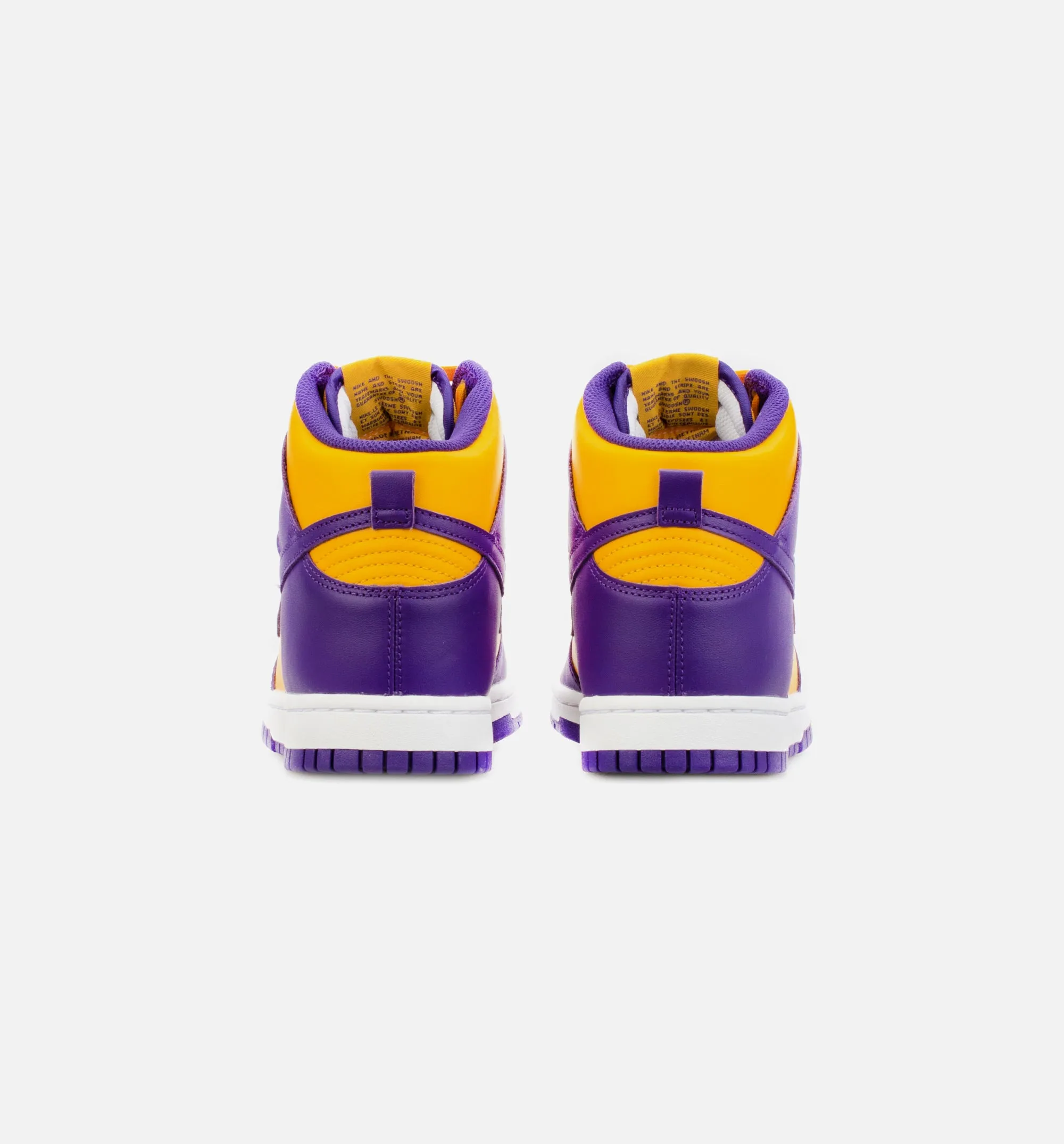 Dunk High Court Purple Mens Lifestyle Shoe - Purple/Yellow