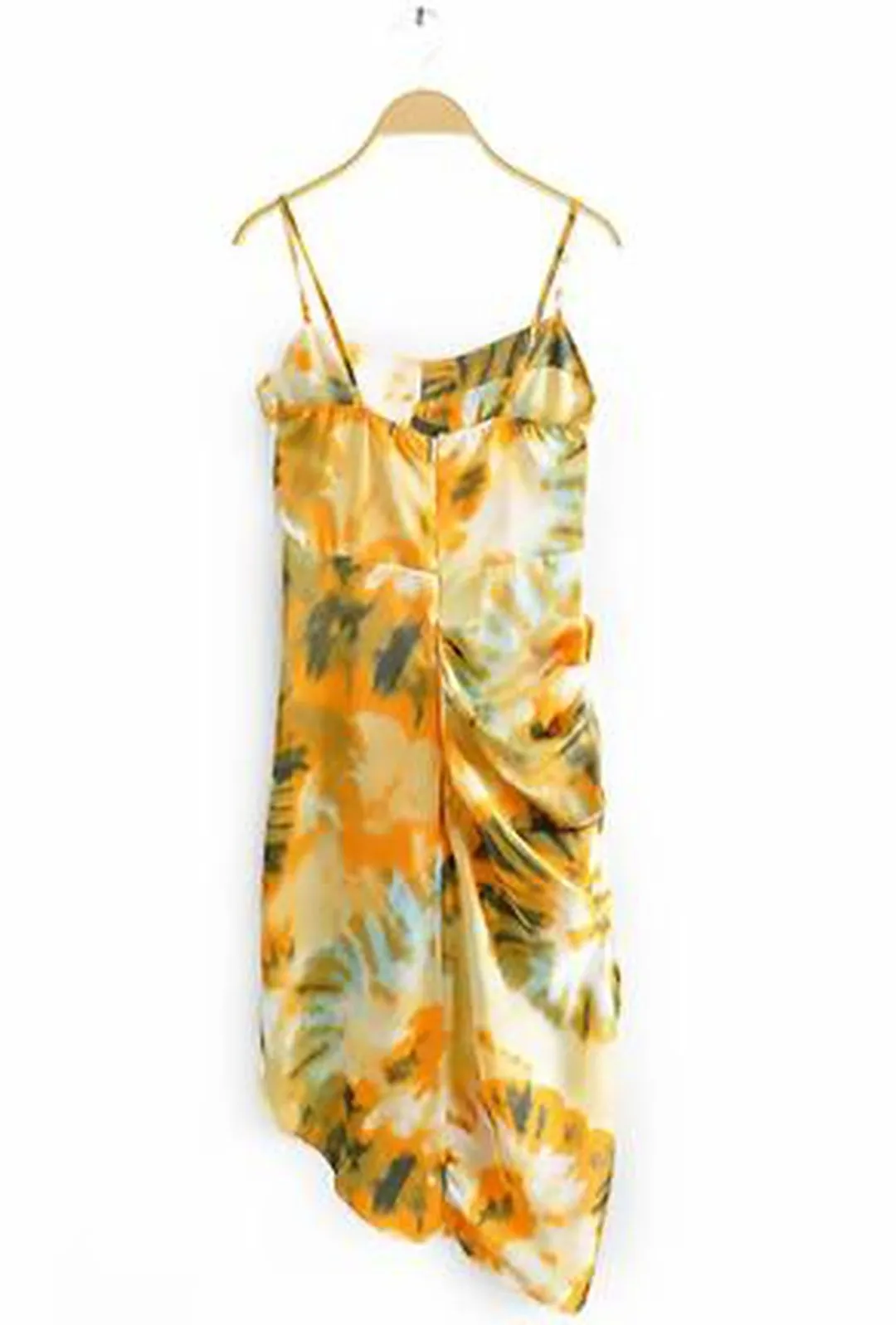 ESTELA - FLORAL DRAPE DRESS