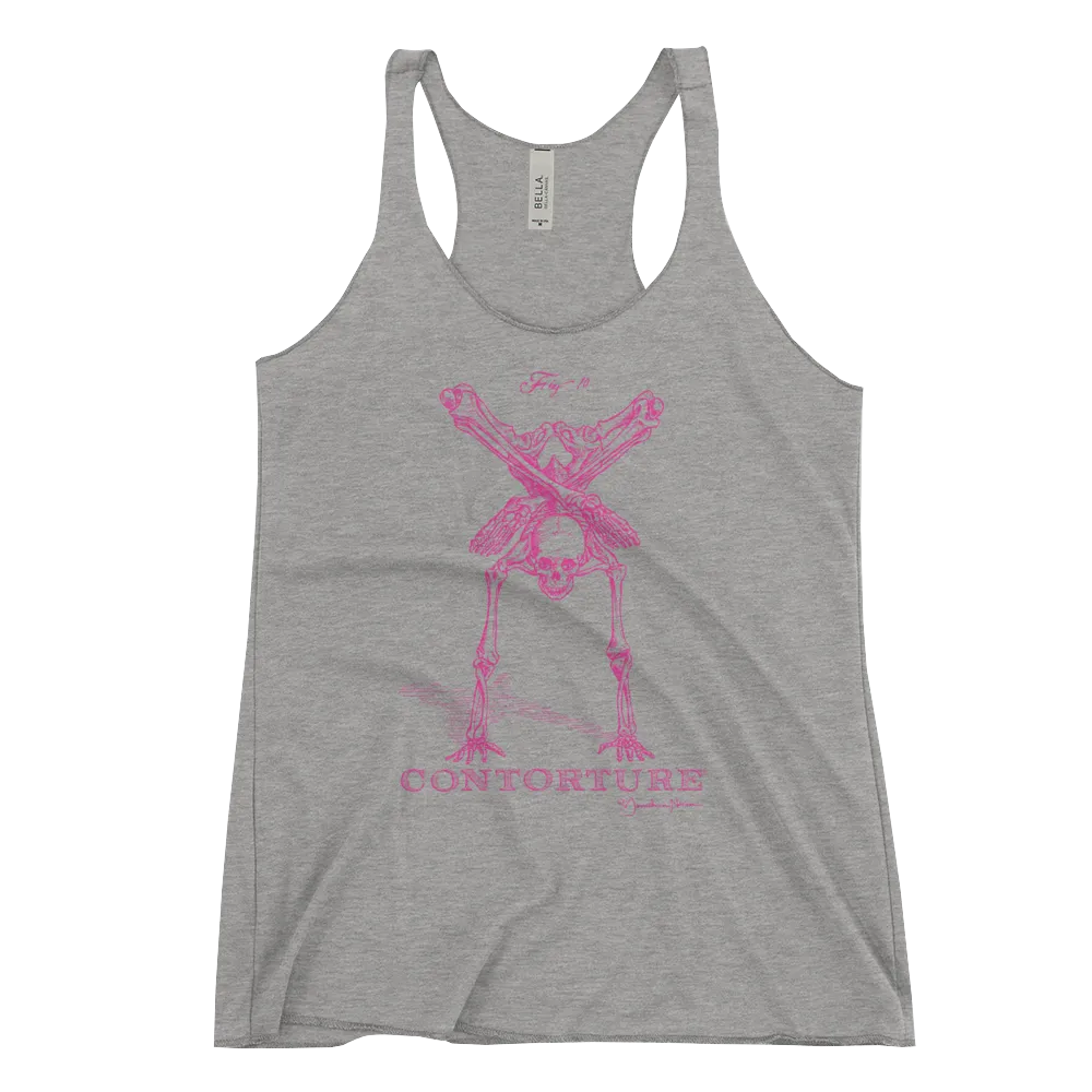 EuroWomen's Racerback Tank: Pinky