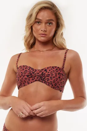 Fierce Rust Animal Bralette