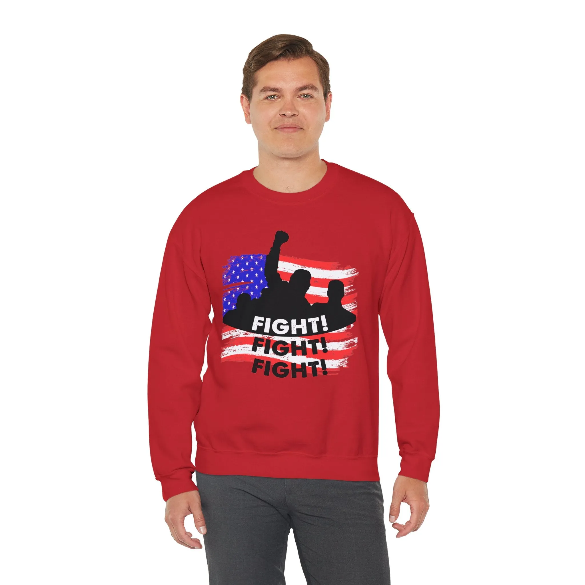 Fight! Fight! Fight! Crewneck Sweatshirt