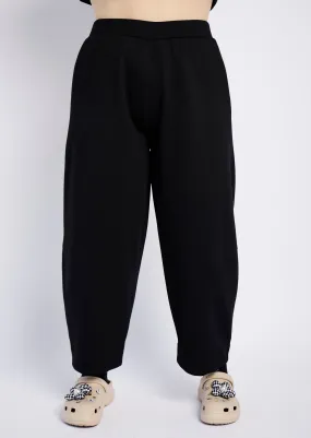 Fleece Joggers in Black