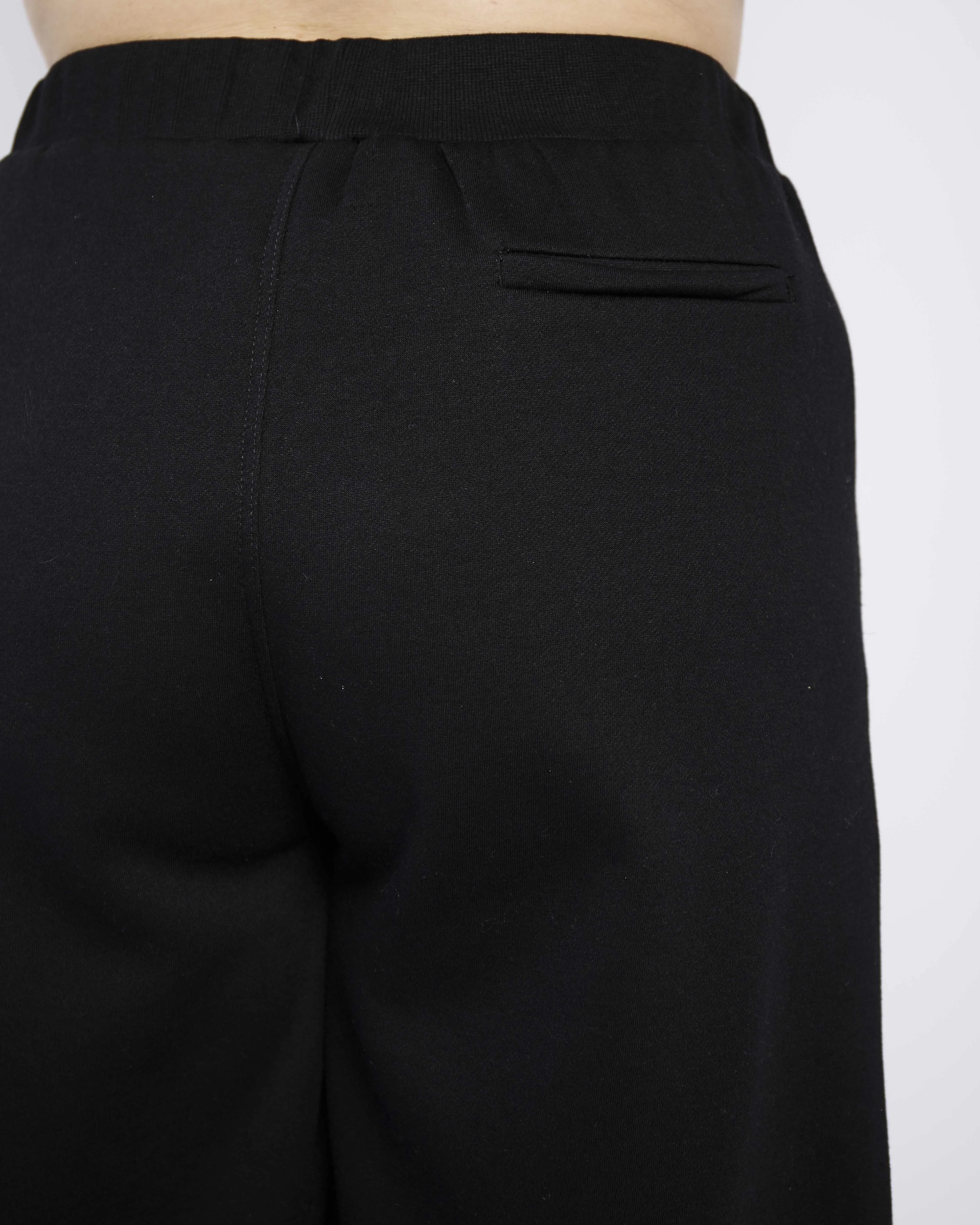 Fleece Joggers in Black