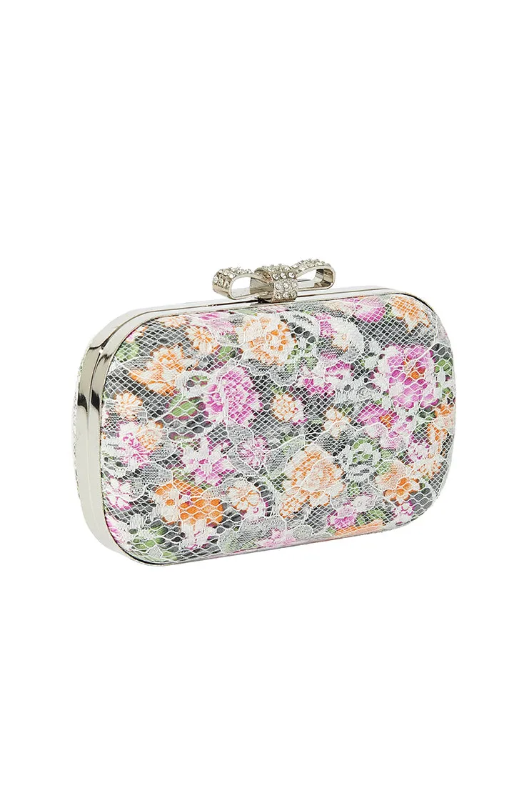 Florals 'N Lace Clutch