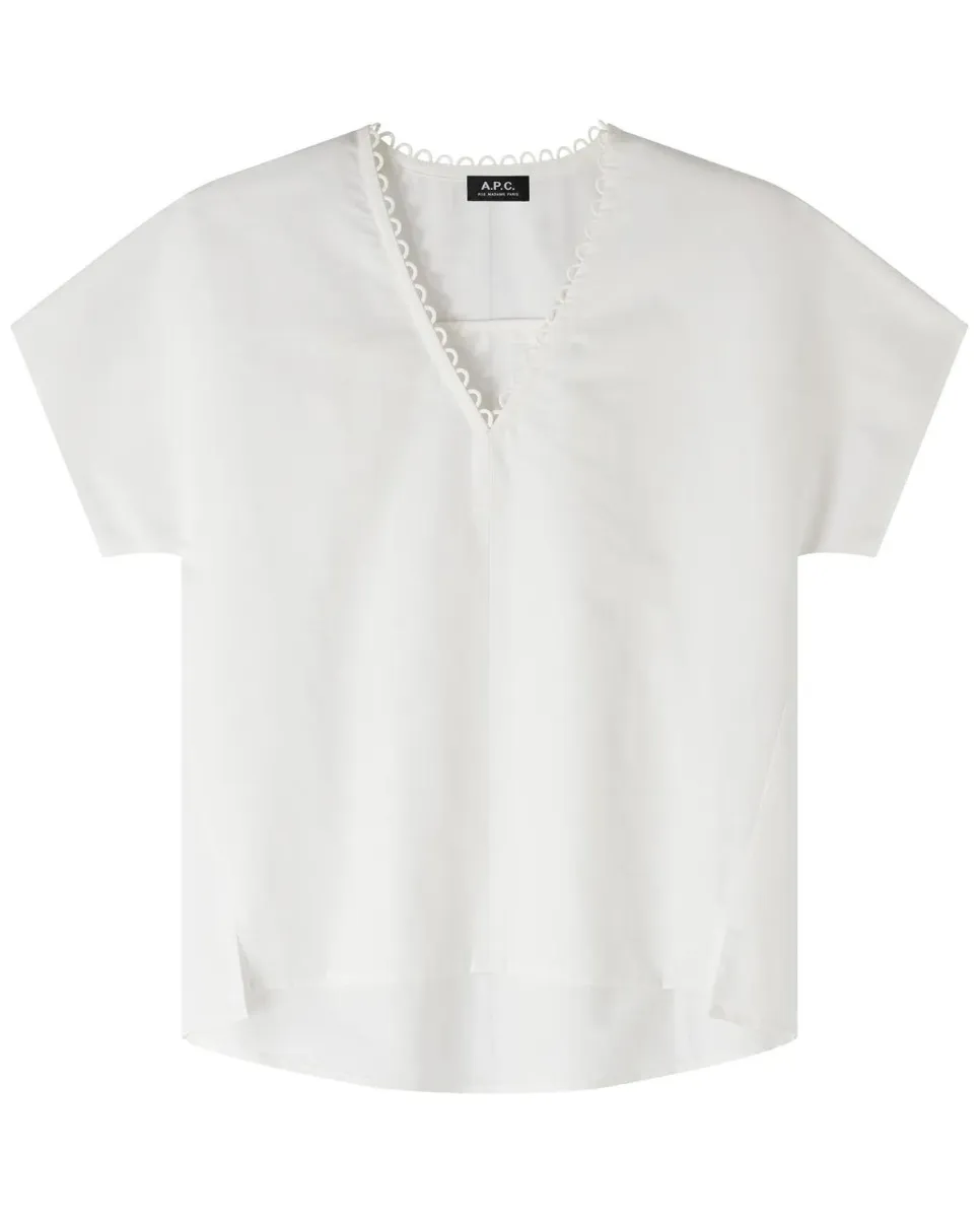 Freja Top Off White